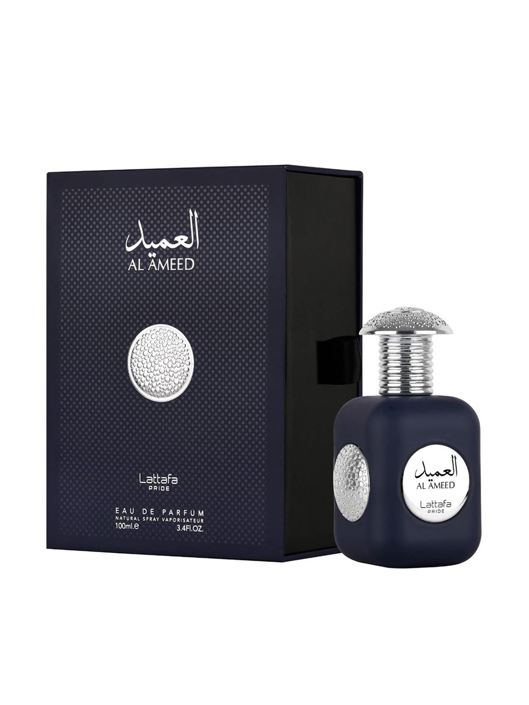 

Lattafa Al Ameed Long Lasting Eau De Parfum 100ml, Navy blue