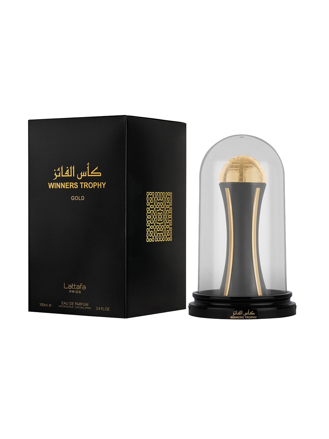 

Lattafa Winners Trophy Long Lasting Eau De Parfum 100ml, Gold