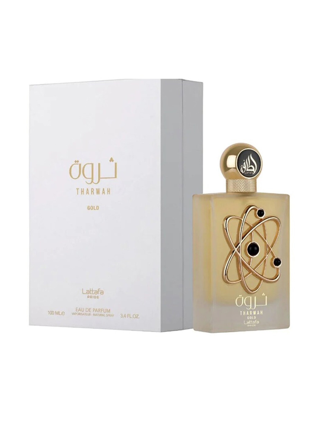

Lattafa Tharwah Long Lasting Eau De Parfum 100ml, Gold