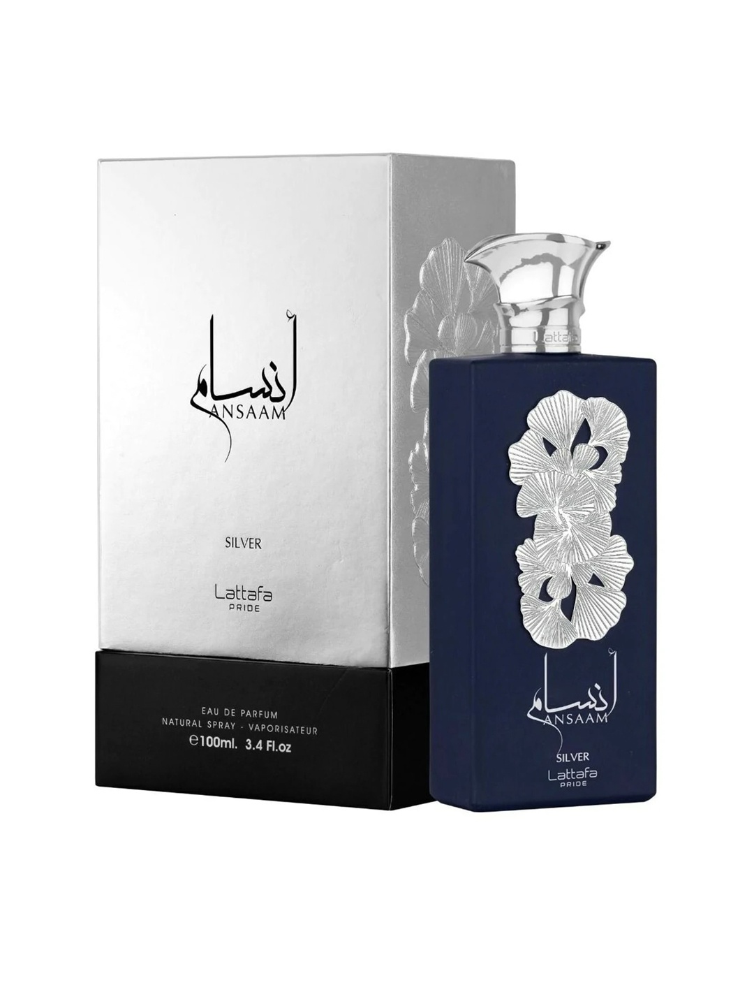 

Lattafa Ansaam Long Lasting Eau De Parfum 100ml, Silver