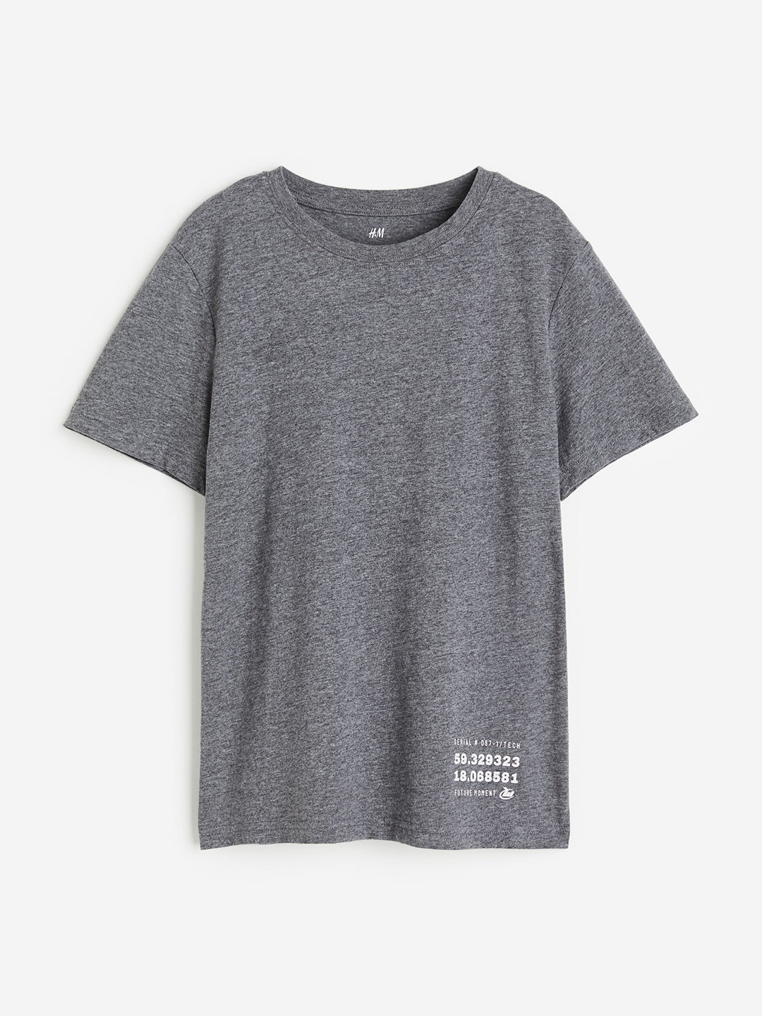 

H&M Boys Printed T-Shirt, Grey