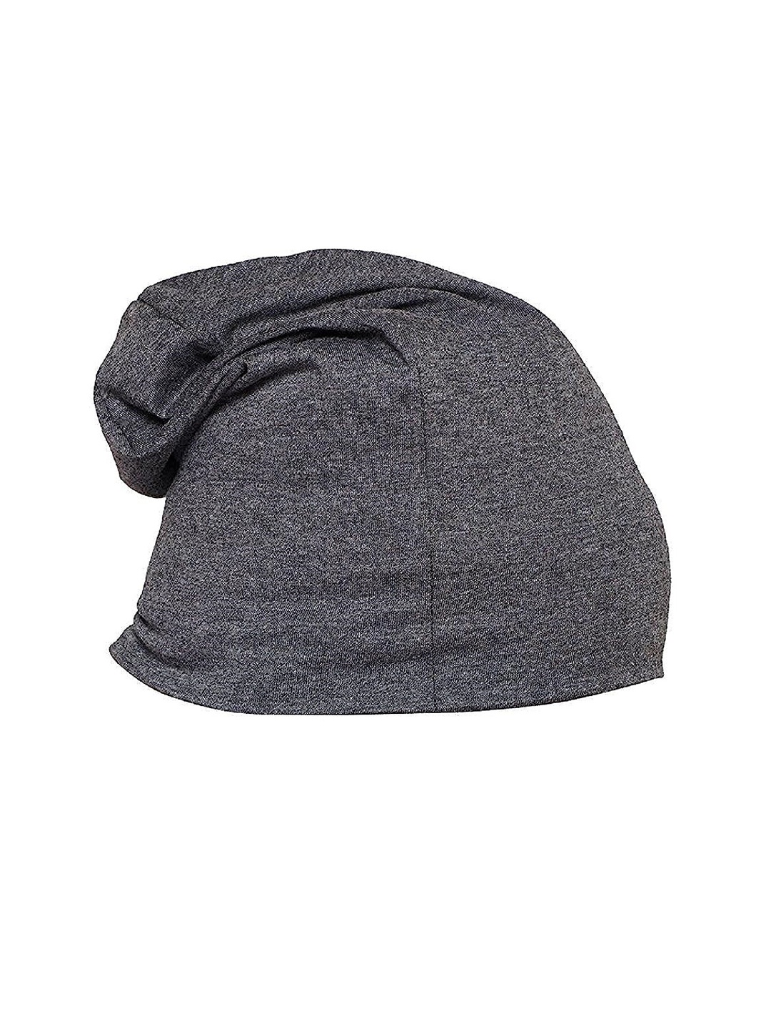 

Gajraj Unisex Cotton Slouchy Beanie, Grey