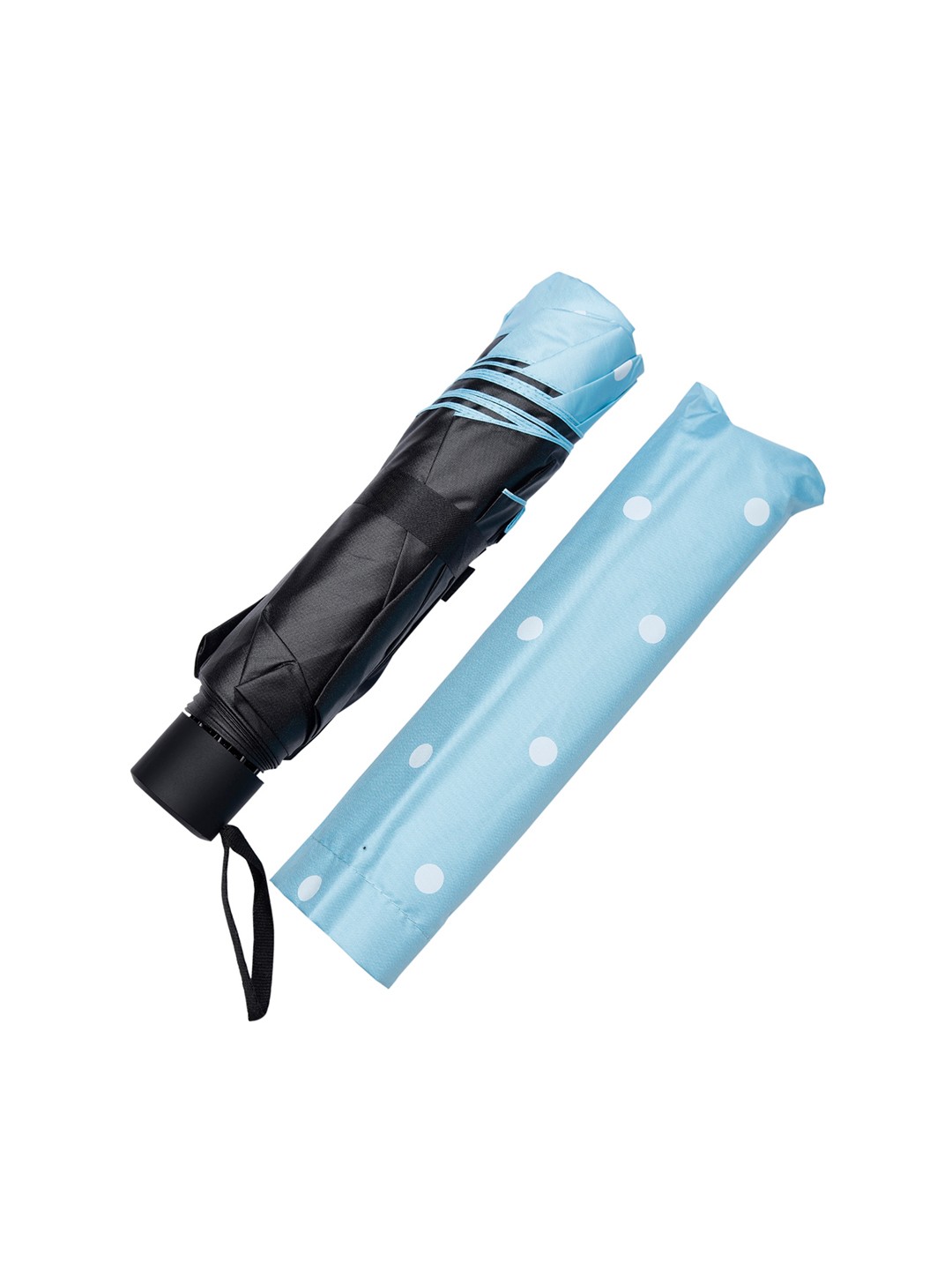 

LOOM LEGACY Printed 3-Fold Umbrellas, Turquoise blue