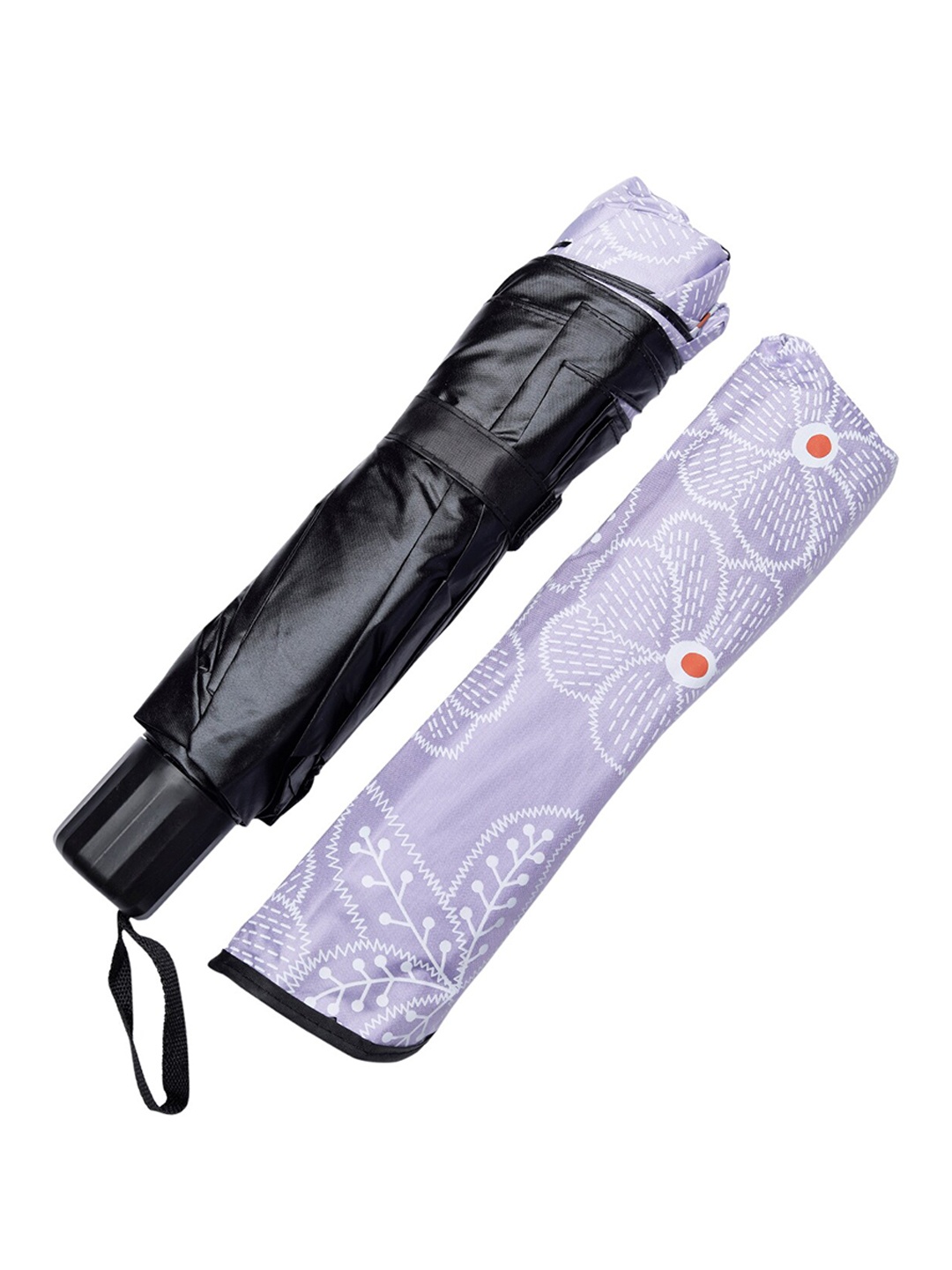 

LOOM LEGACY Printed 3-Fold Umbrellas, Purple