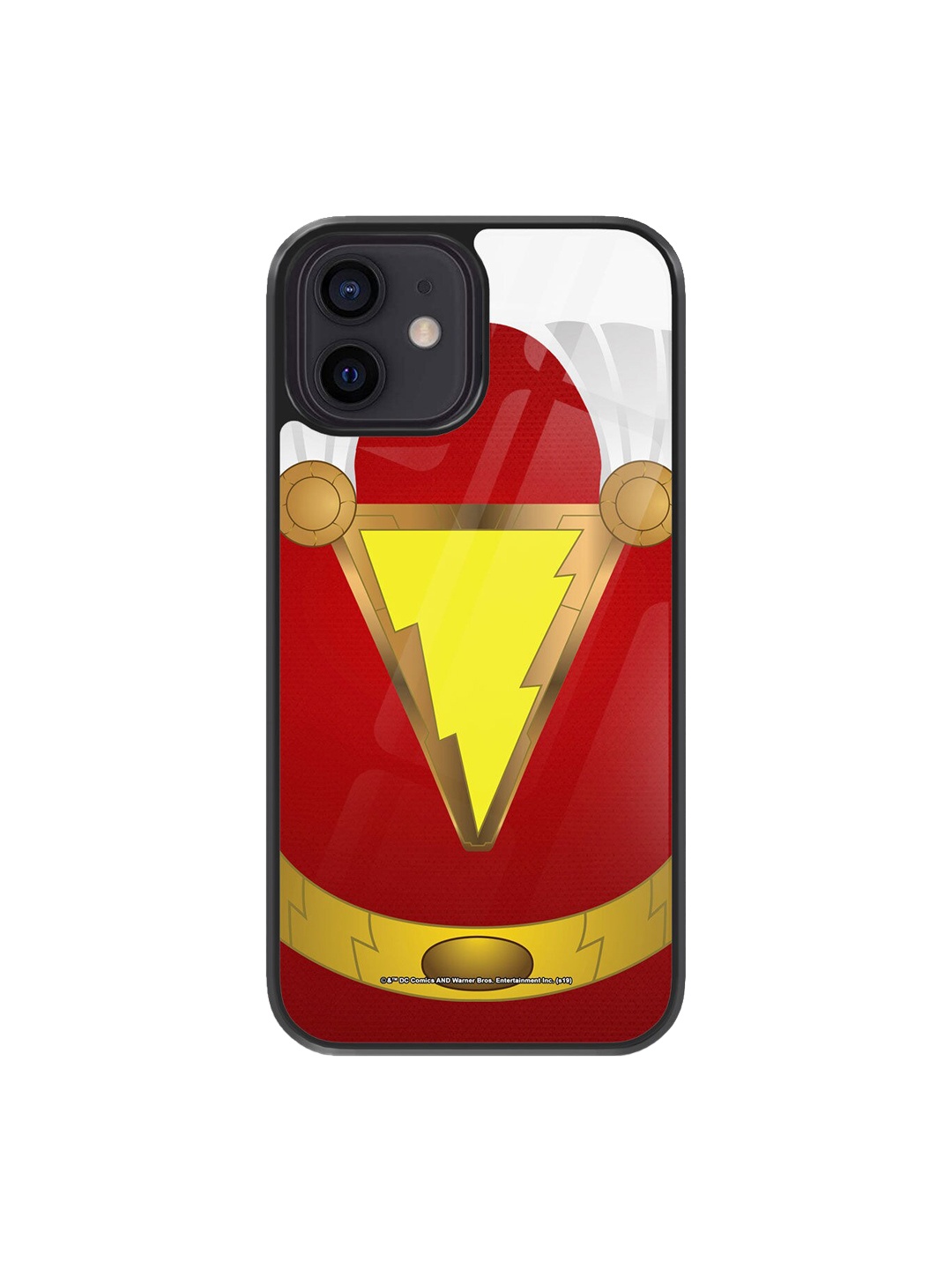 

macmerise iPhone 12 Suit Up Shazam Design Back Case, Red