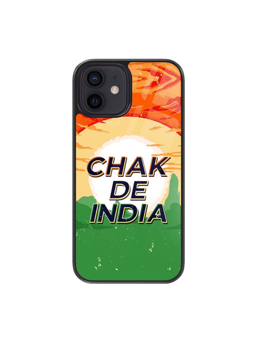 

macmerise iPhone 12 SM Chak De India Design Back Case, White