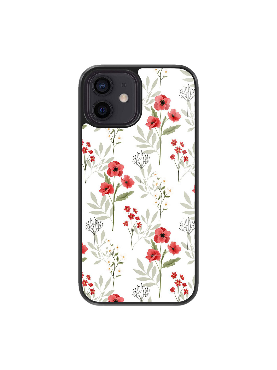 

macmerise iPhone 12 SK Crimson Glory Design Back Case, White