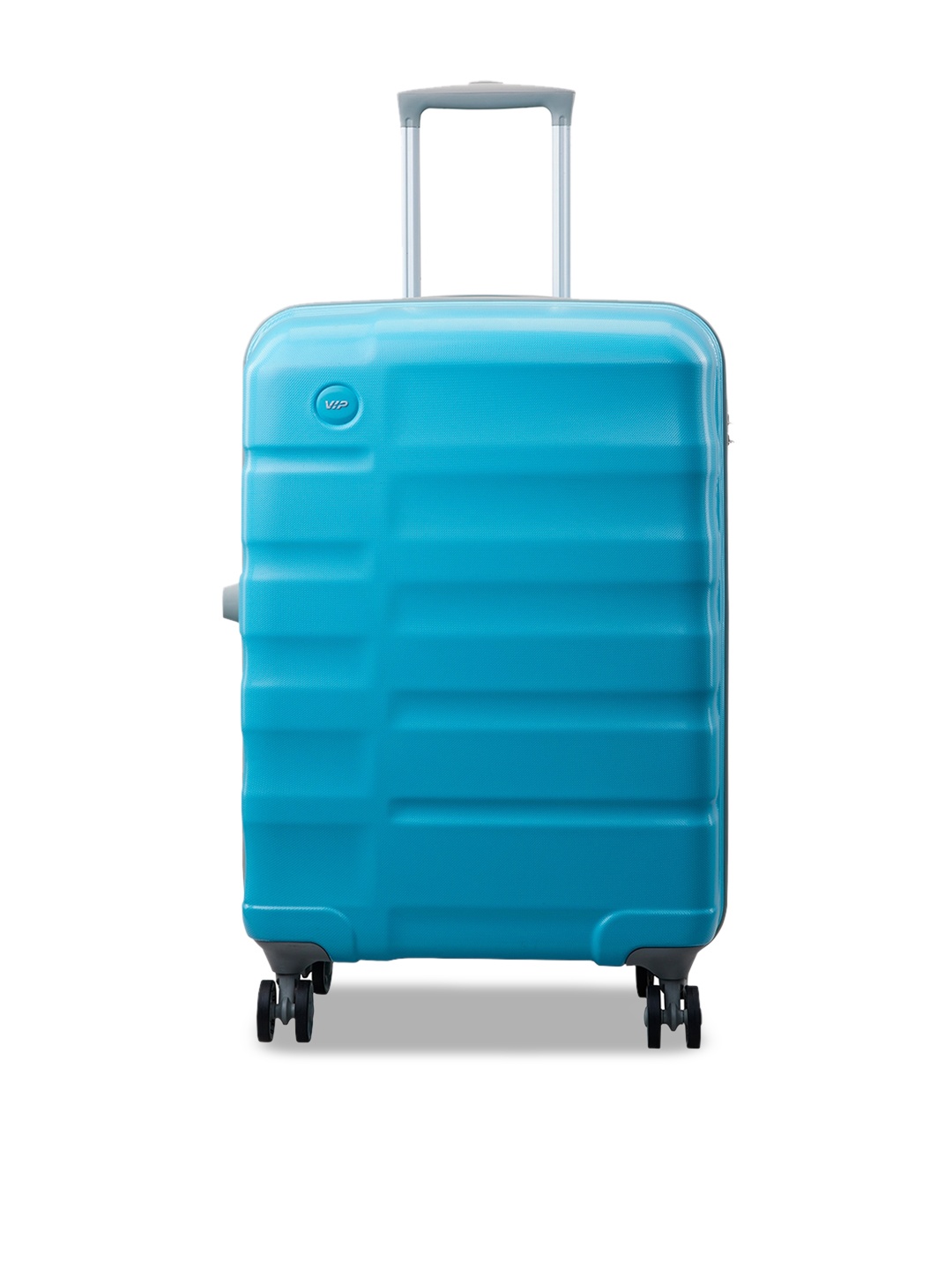 

VIP Textured Hard-Sided Trolley Suitcase, Blue