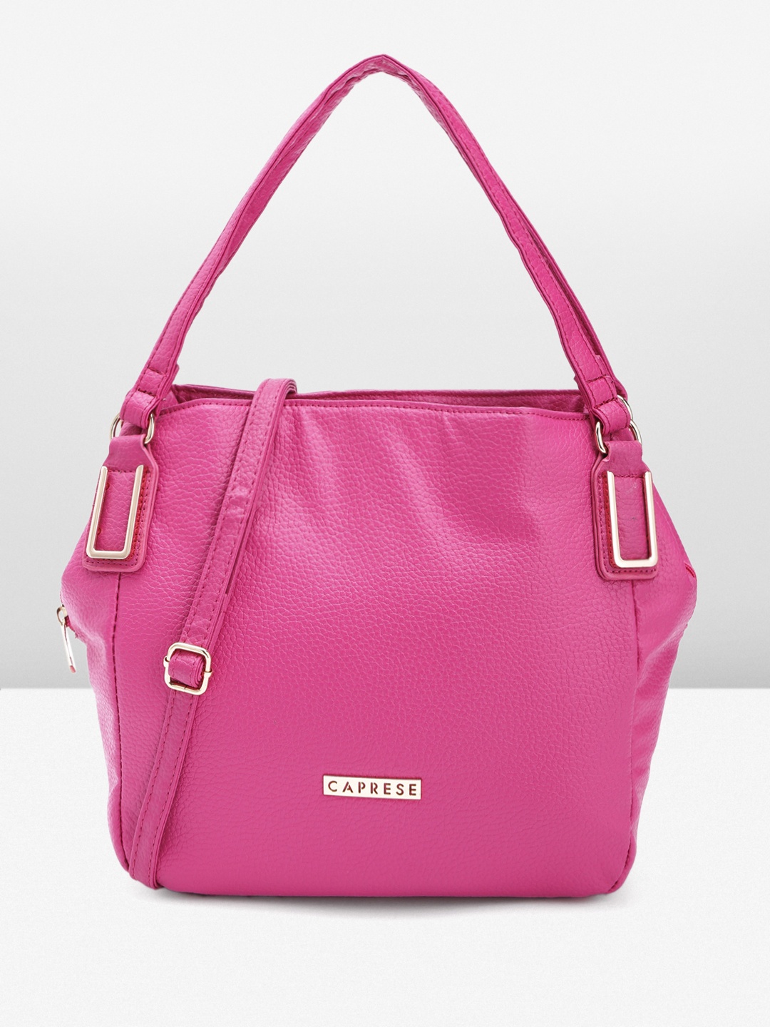 

Caprese Women Solid Handheld Bag, Pink