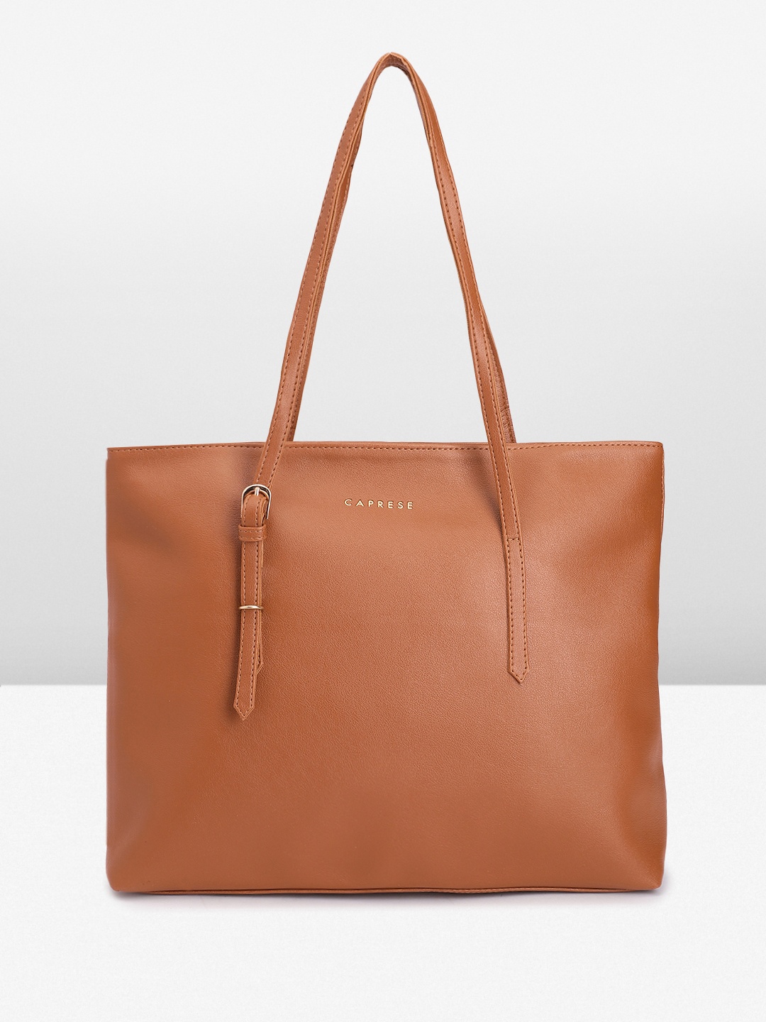 

Caprese Women Solid Shoulder Bag, Tan