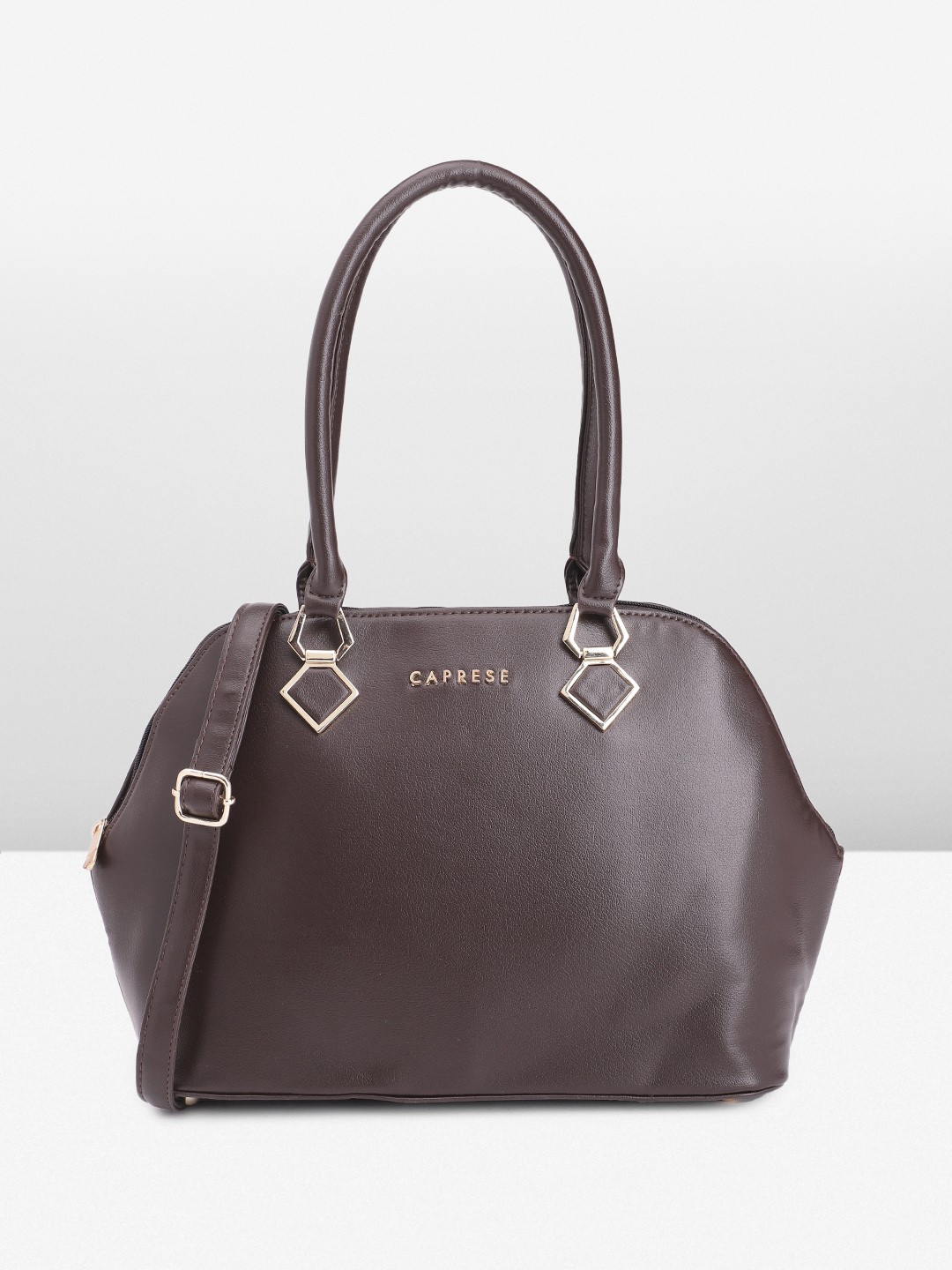 

Caprese Women Solid Shoulder Bag, Brown