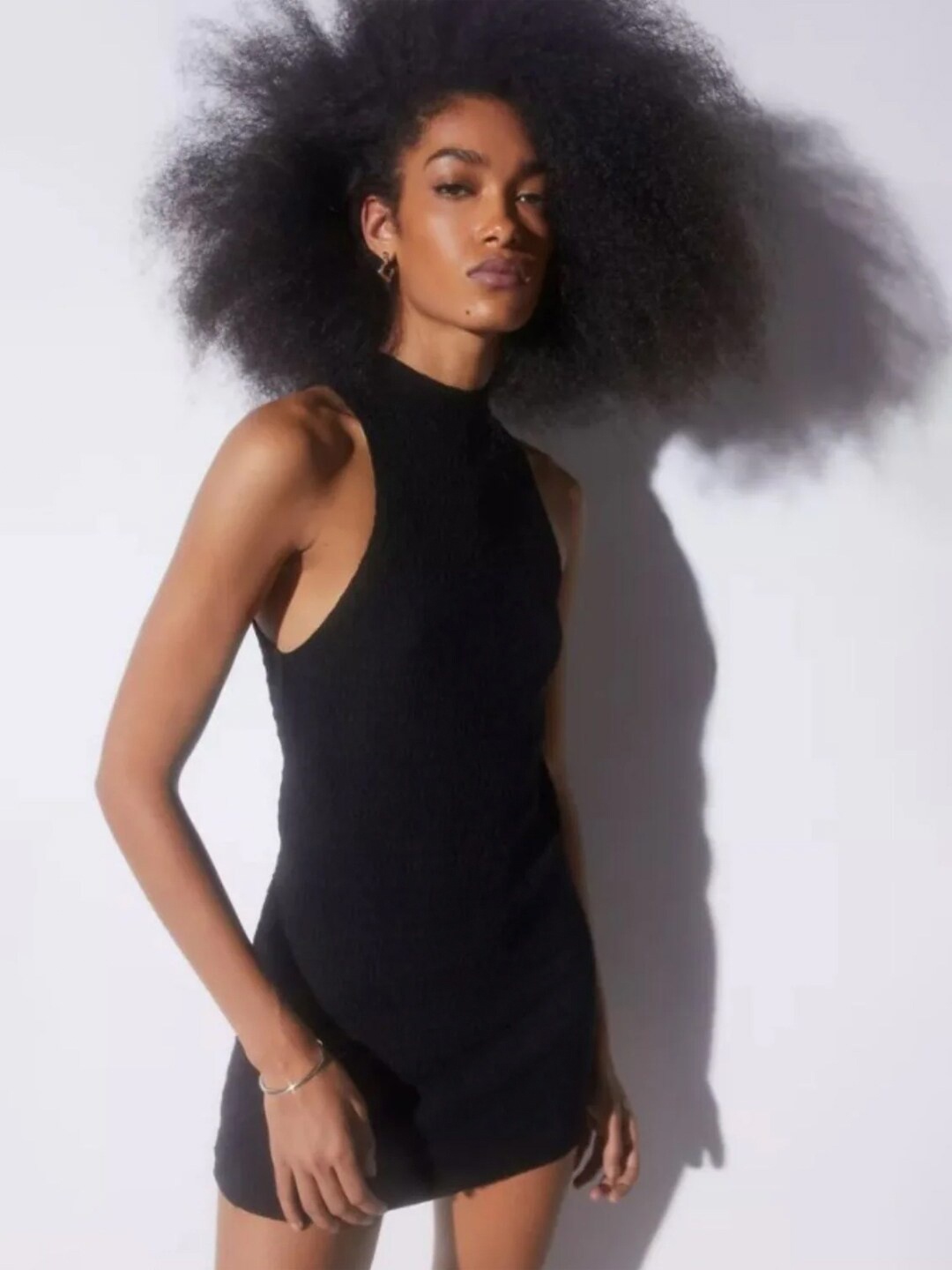 

Styched Black Sheath Dress
