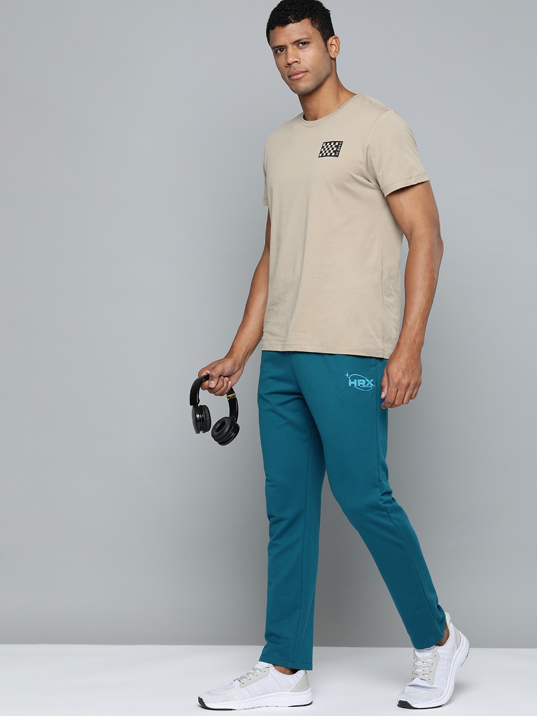 

HRX by Hrithik Roshan Regular Fit Lifestyle Trackpant, Teal