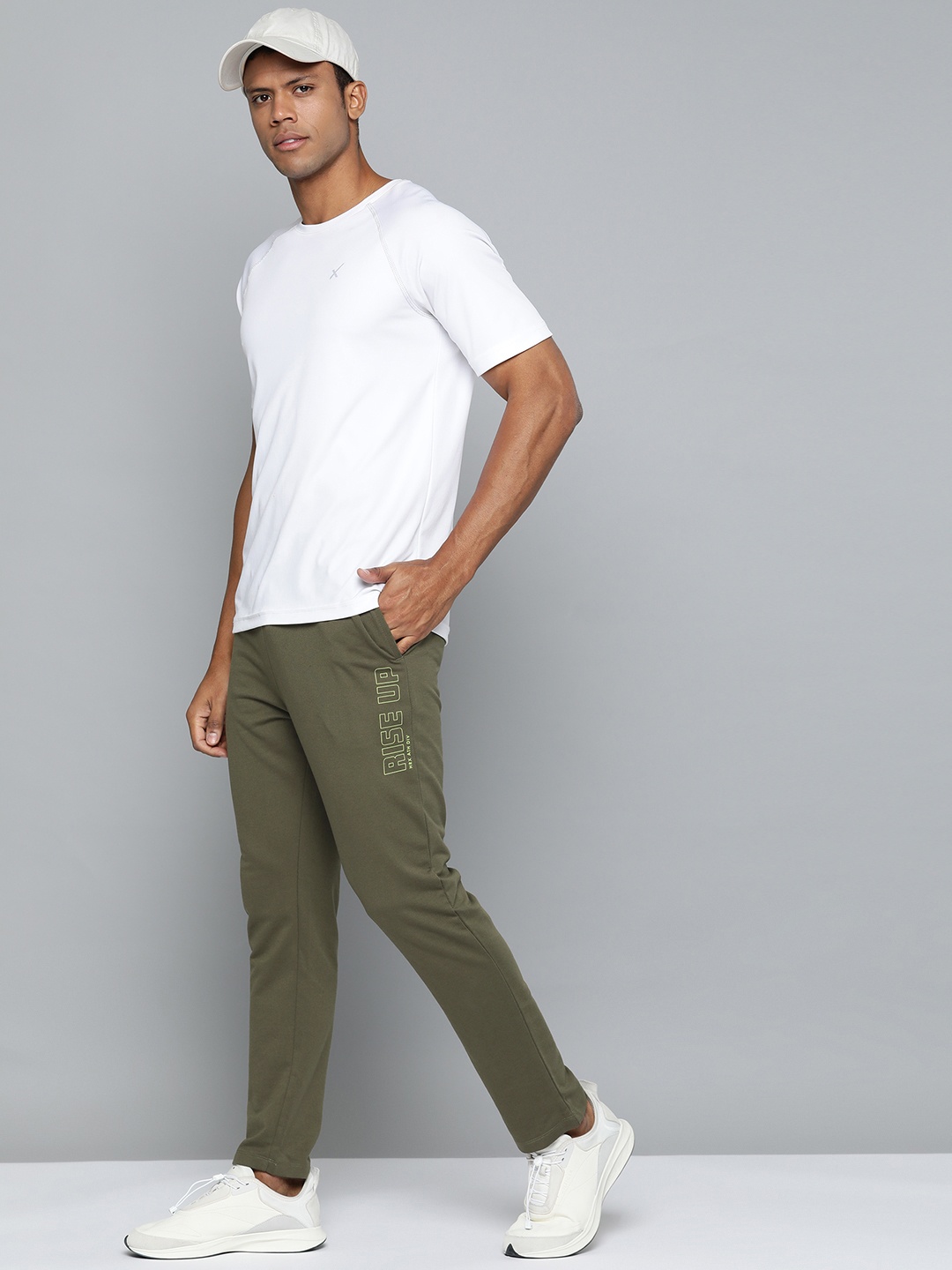 

HRX by Hrithik Roshan Men Lifestyle Track Pants, Olive