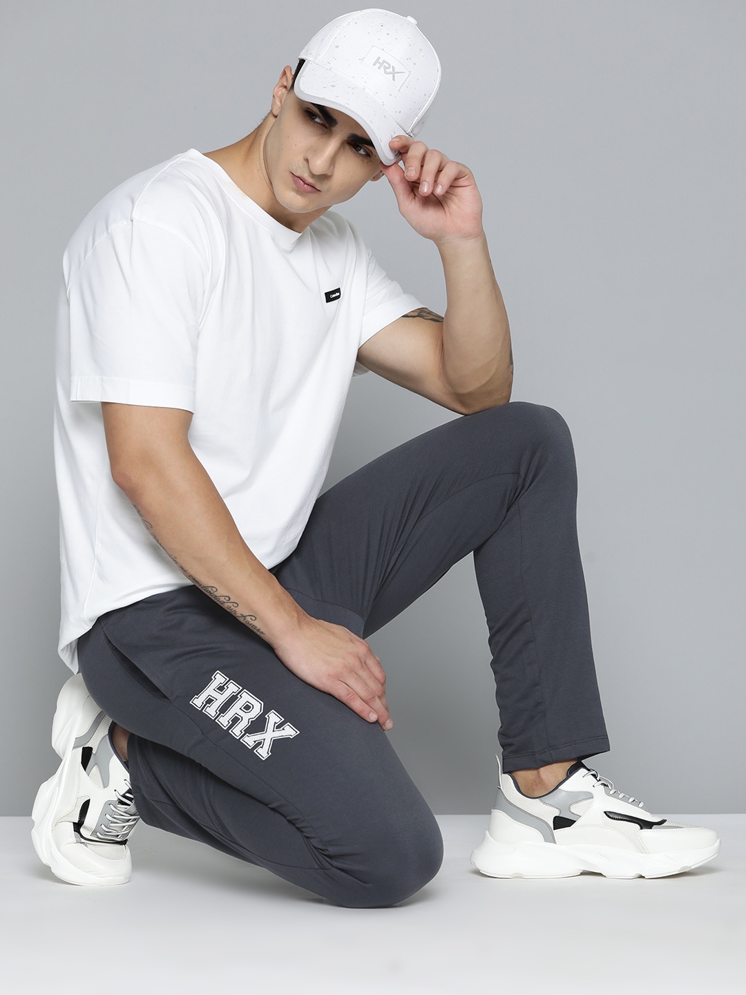 

HRX by Hrithik Roshan Men Solid Track Pants, Blue