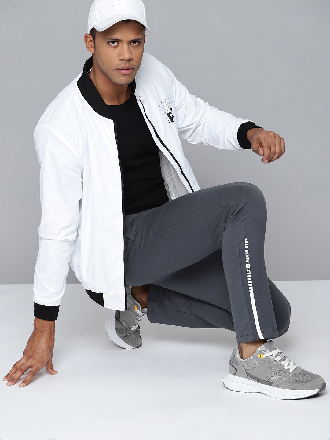 

HRX by Hrithik Roshan Men Solid Track Pants, Blue