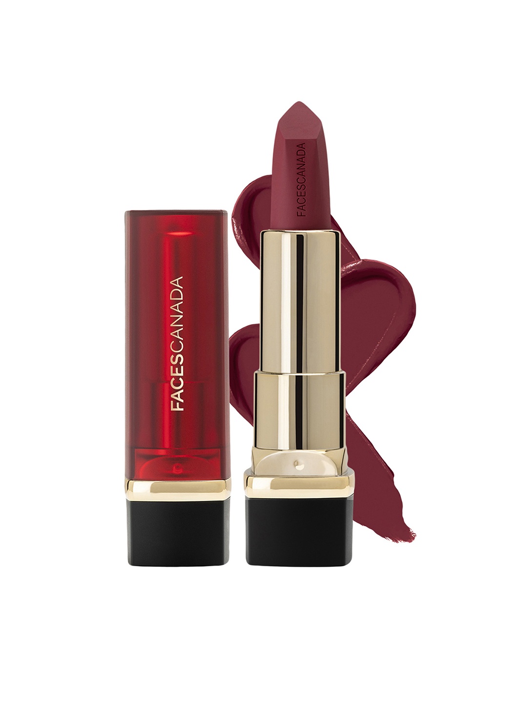 

FACES CANADA Intense Color 8 Hr Stay Comfy Matte Creme Lipstick 4.2 g - Sip of Wine 06, Pink
