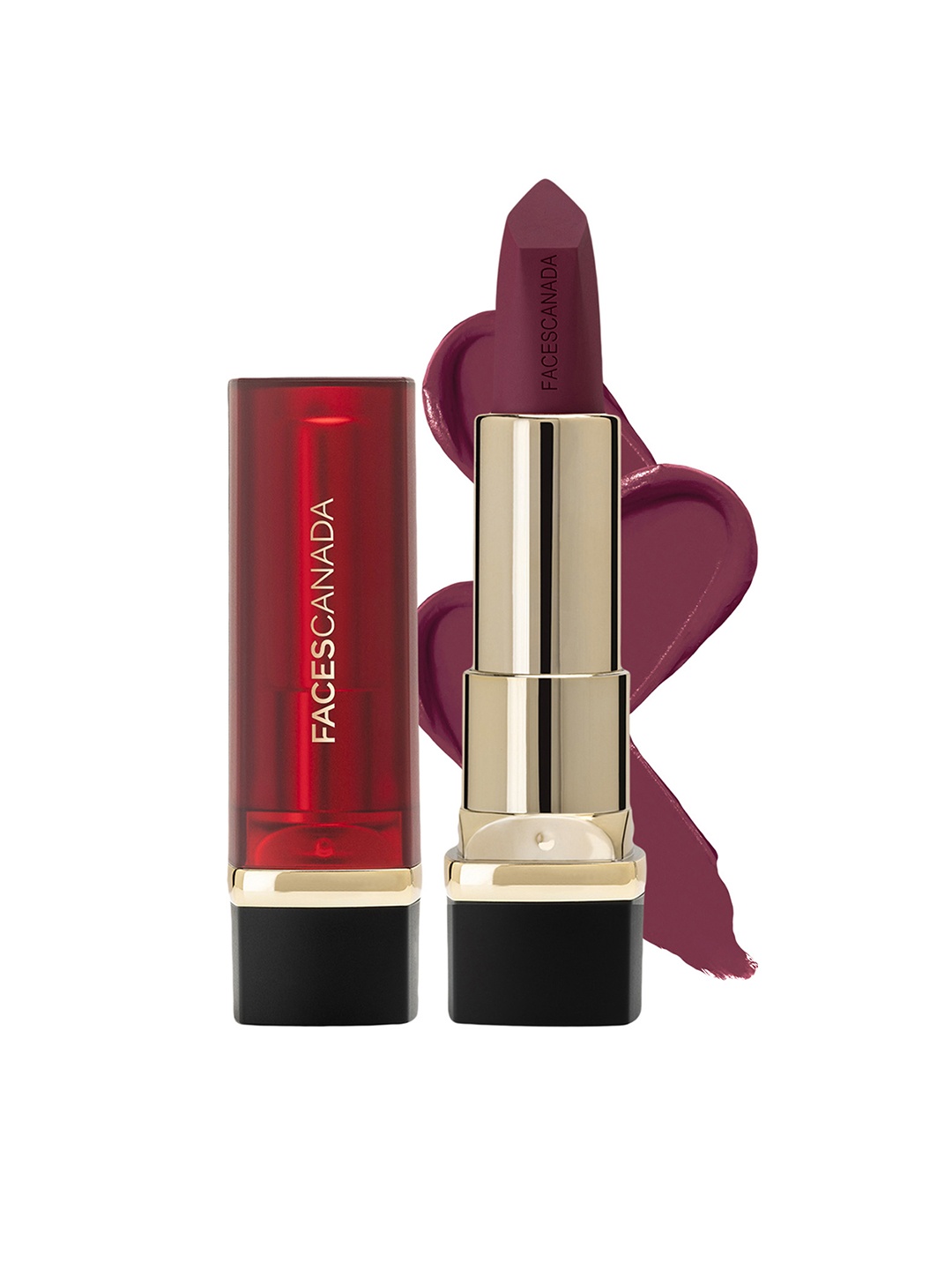 

FACES CANADA Intense Color 8 Hr Stay Comfy Matte Creme Lipstick 4.2 g - Wild At Heart 07, Purple