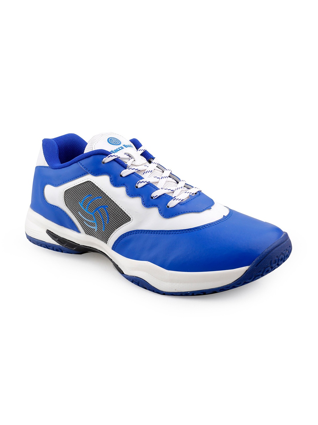 

bacca bucci Men EliteStriker Lightweight Mesh Non-Marking Badminton Shoes, Blue