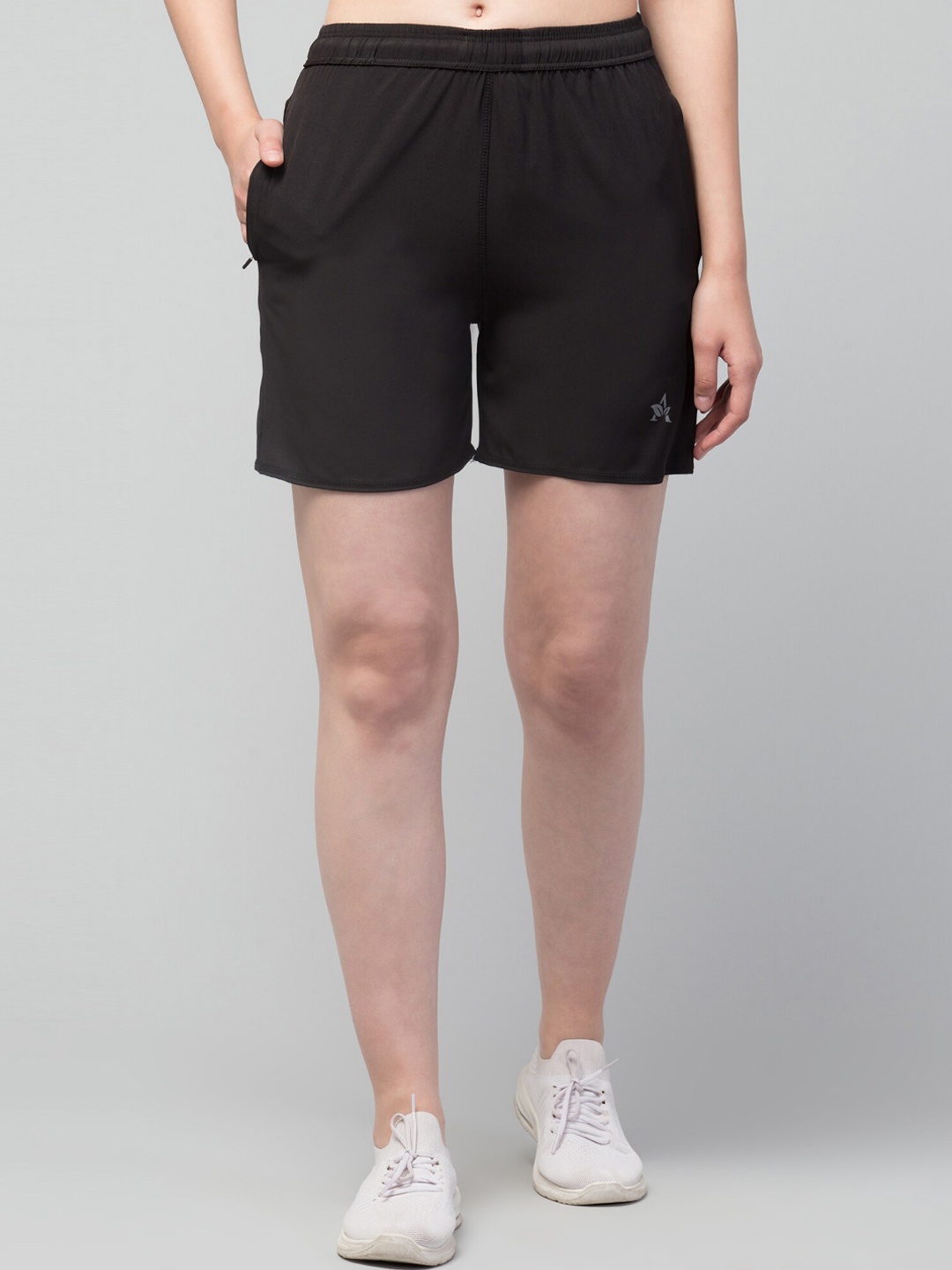 

Apraa & Parma Women E-Dry Technology Yoga Sports Shorts, Black