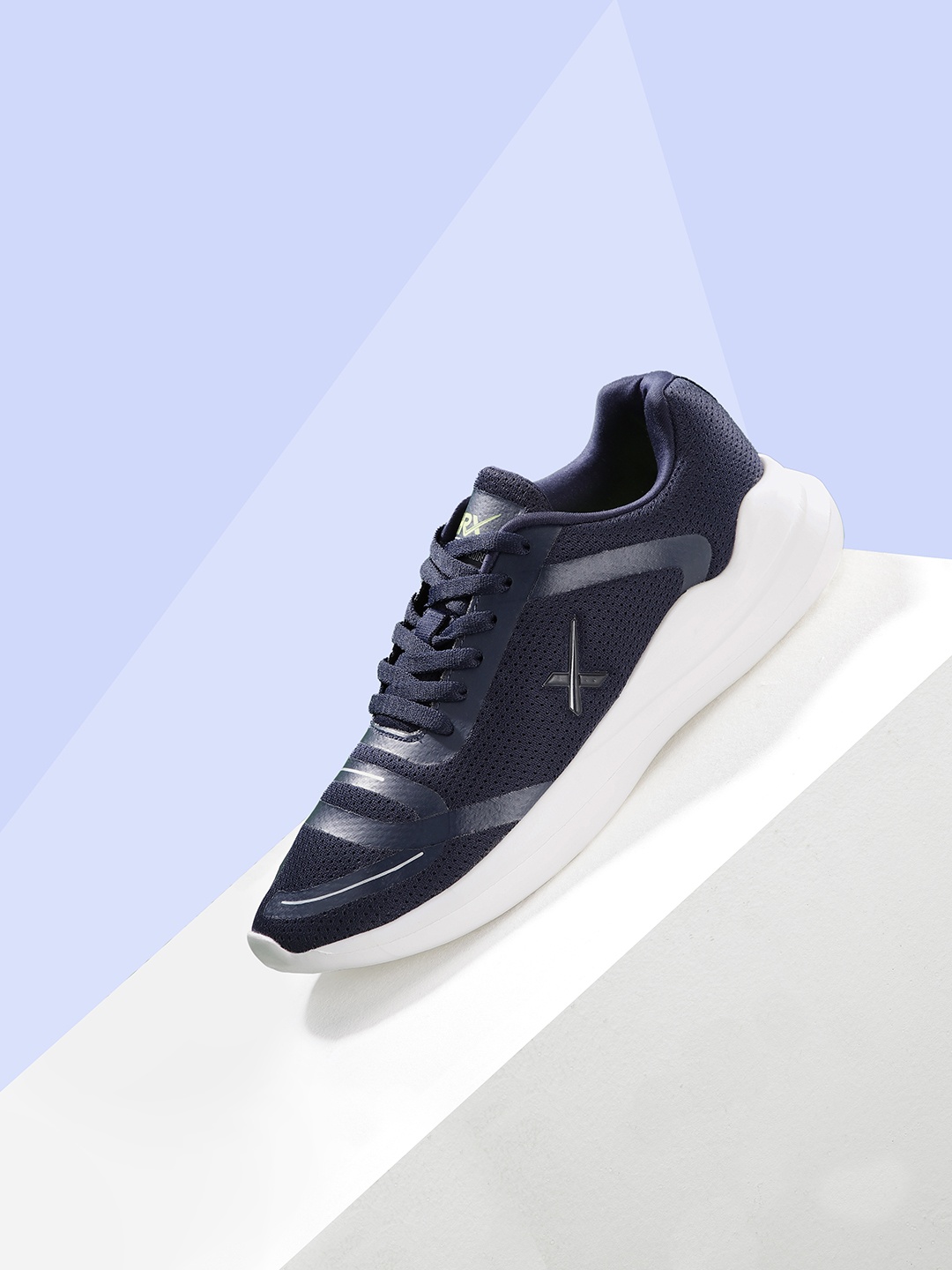 

HRX by Hrithik Roshan Men Woven Design Running Shoes, Navy blue