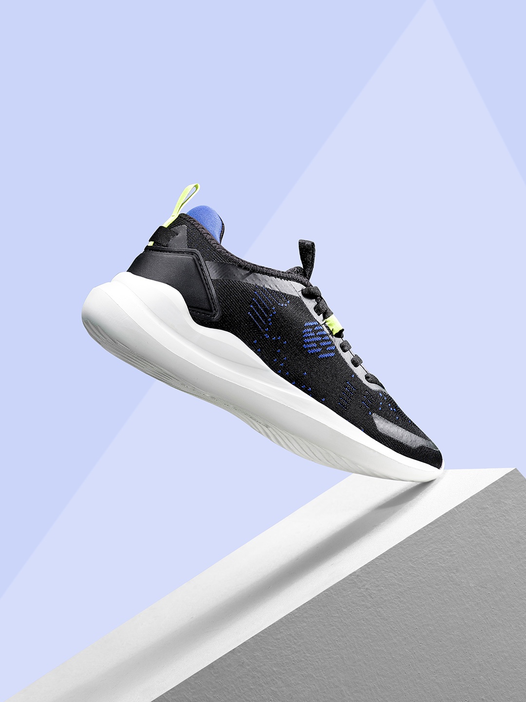 

HRX by Hrithik Roshan Men Woven Design Running Shoes, Navy blue