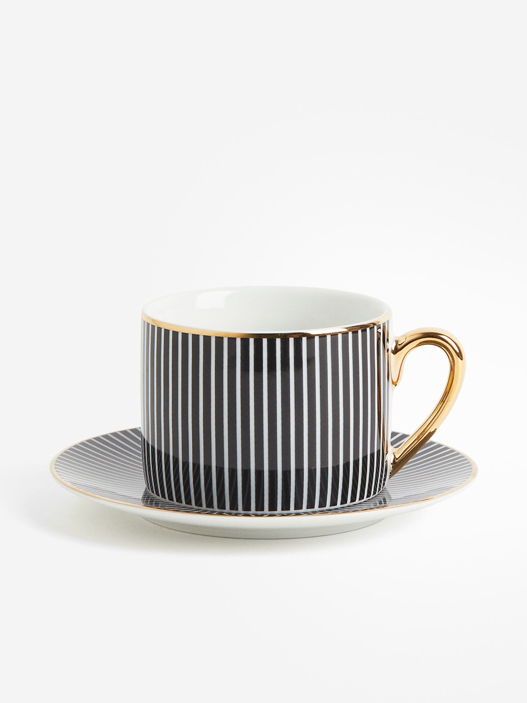 

H&M Black Small Porcelain Plate