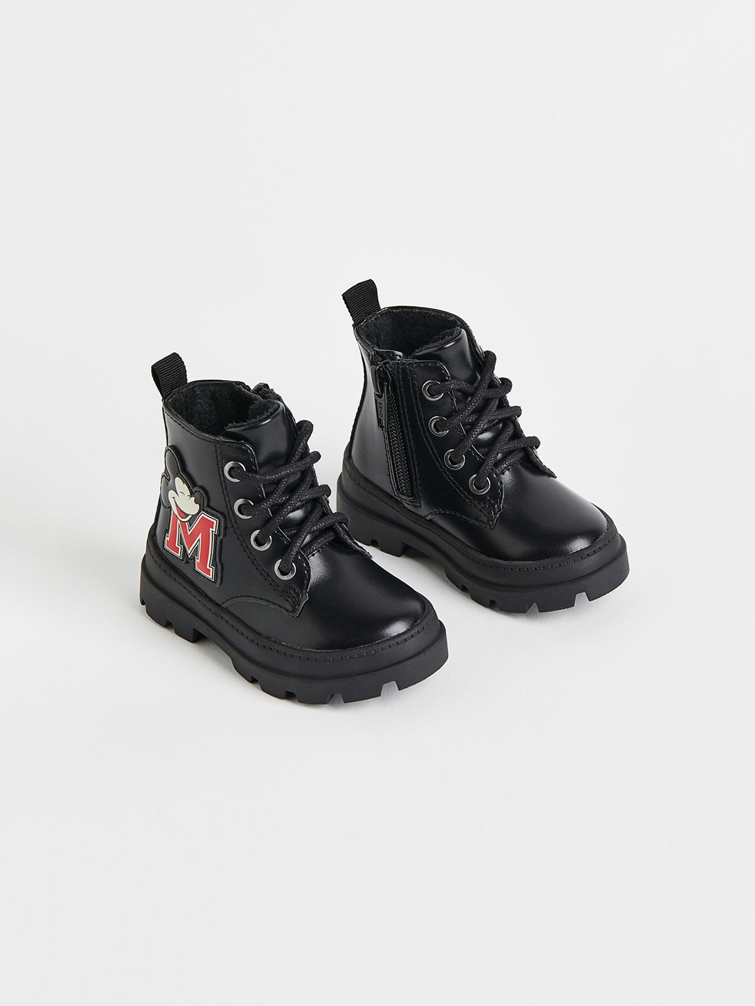 

H&M Infants Girls Warm-Lined Boots, Black