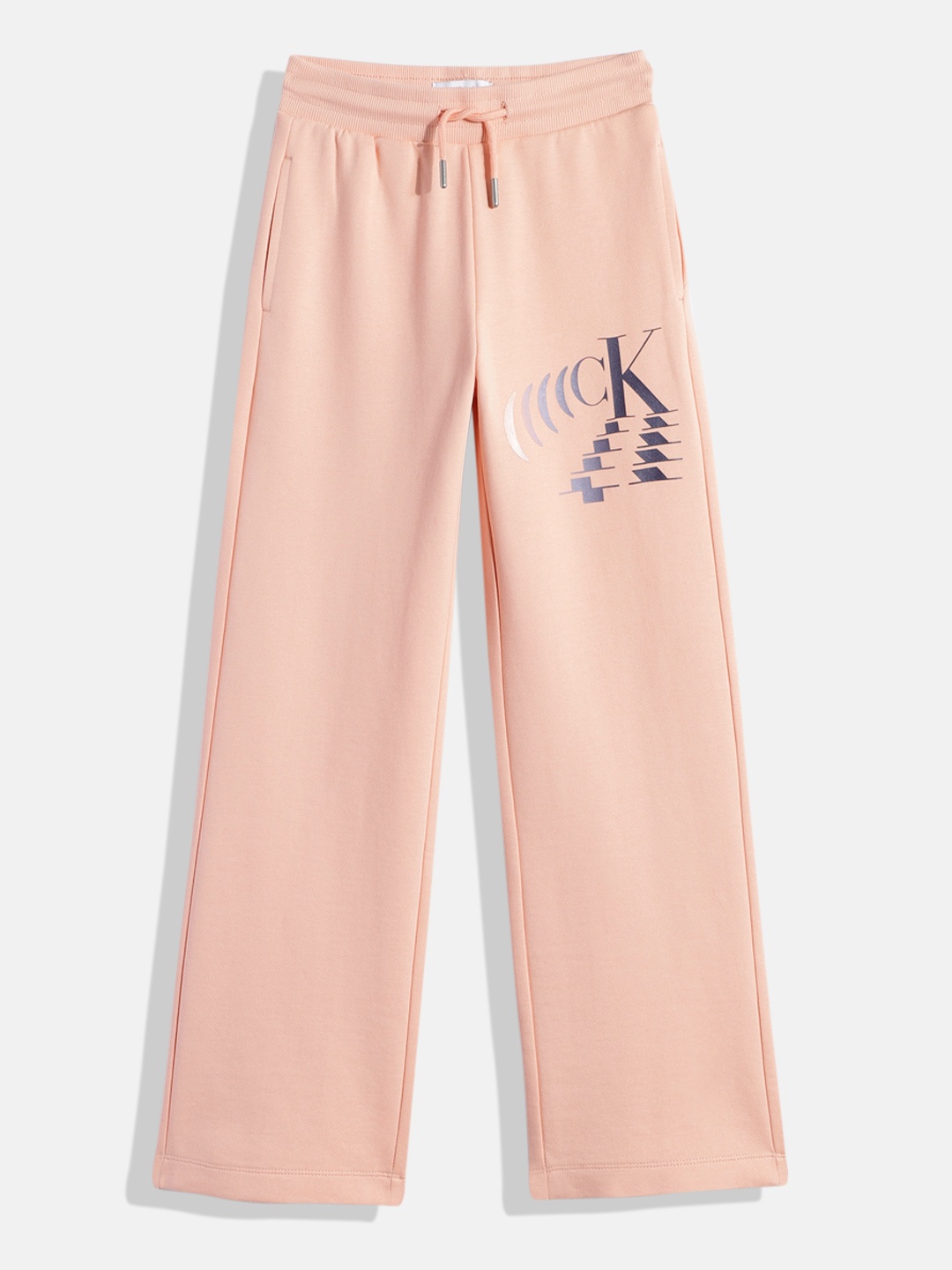 

Calvin Klein Jeans Girls Pure Cotton Track Pants, Pink