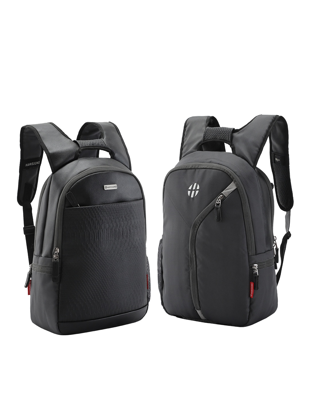 

Harissons Set Of 2 Laptop Backpacks, Black