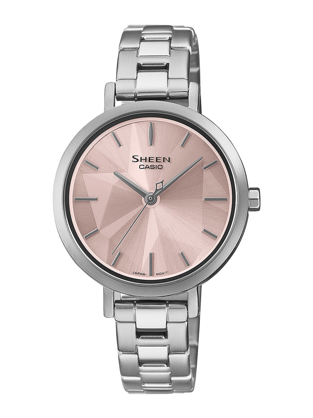 

CASIO Women Printed Dial & Bracelet Style Straps Analogue Watch SH300, Pink
