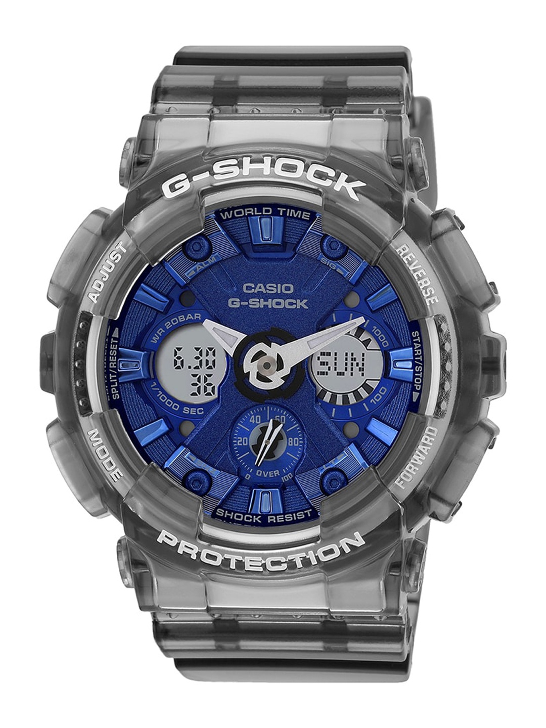 

CASIO G-SHOCK Women Watch G1379 GMA-S120TB-8ADR, Blue