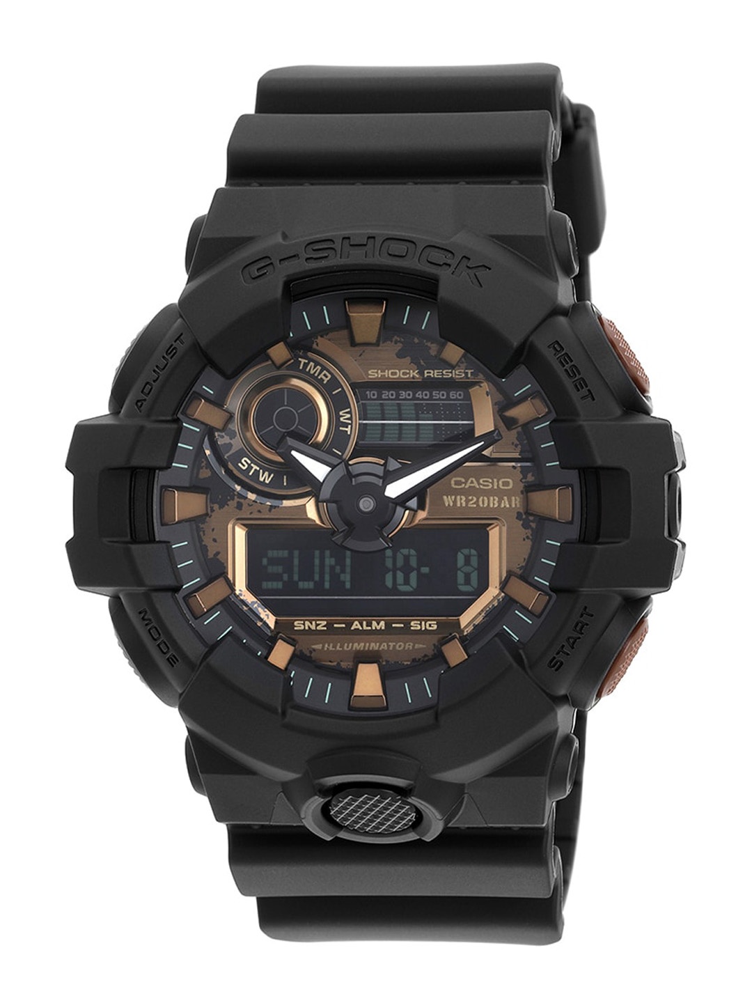 

CASIO G-SHOCK Men Watch G1389 GA-700RC-1ADR, Black