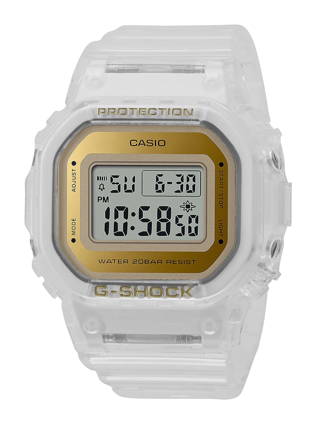 

CASIO G-SHOCK Women Watch G1402 GMD-S5600SG-7DR, Gold