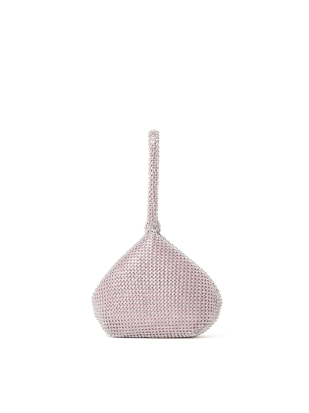 

Forever New Embellished Potli Clutch With Wrist Loop, Purple