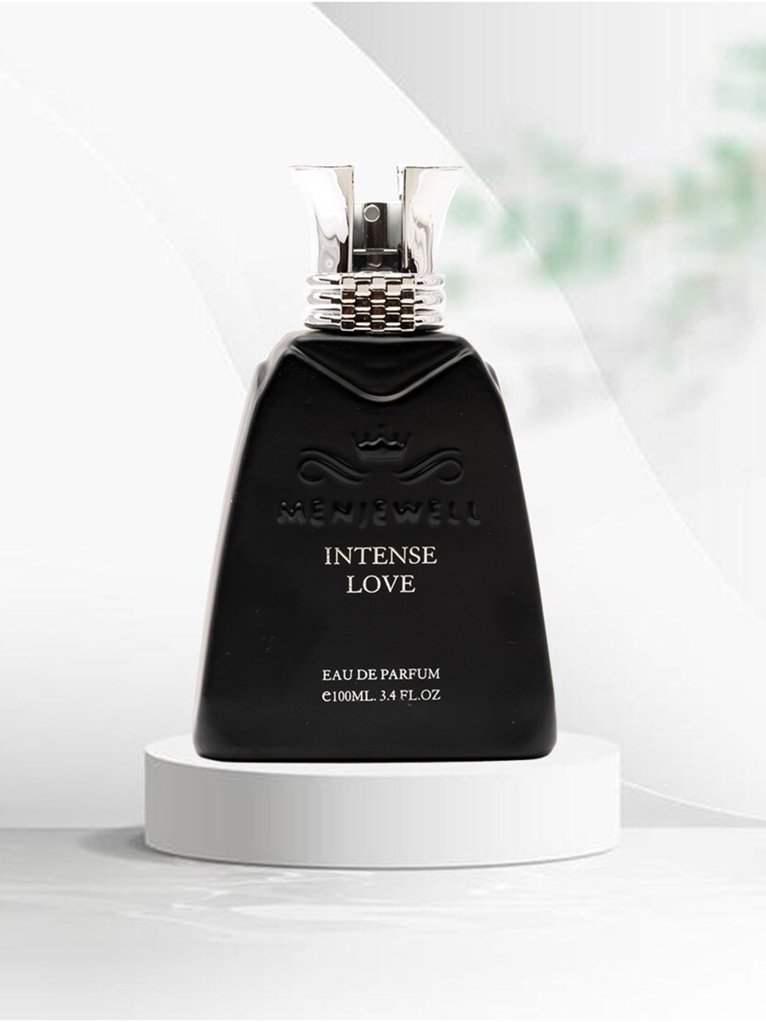 

Menjewell Men Intense Love Long-Lasting Eau De Parfum - 100ml, Black