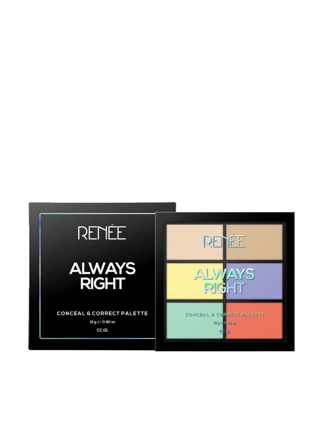 

Renee Always Right Conceal & Contour Palette - CC 01, Yellow