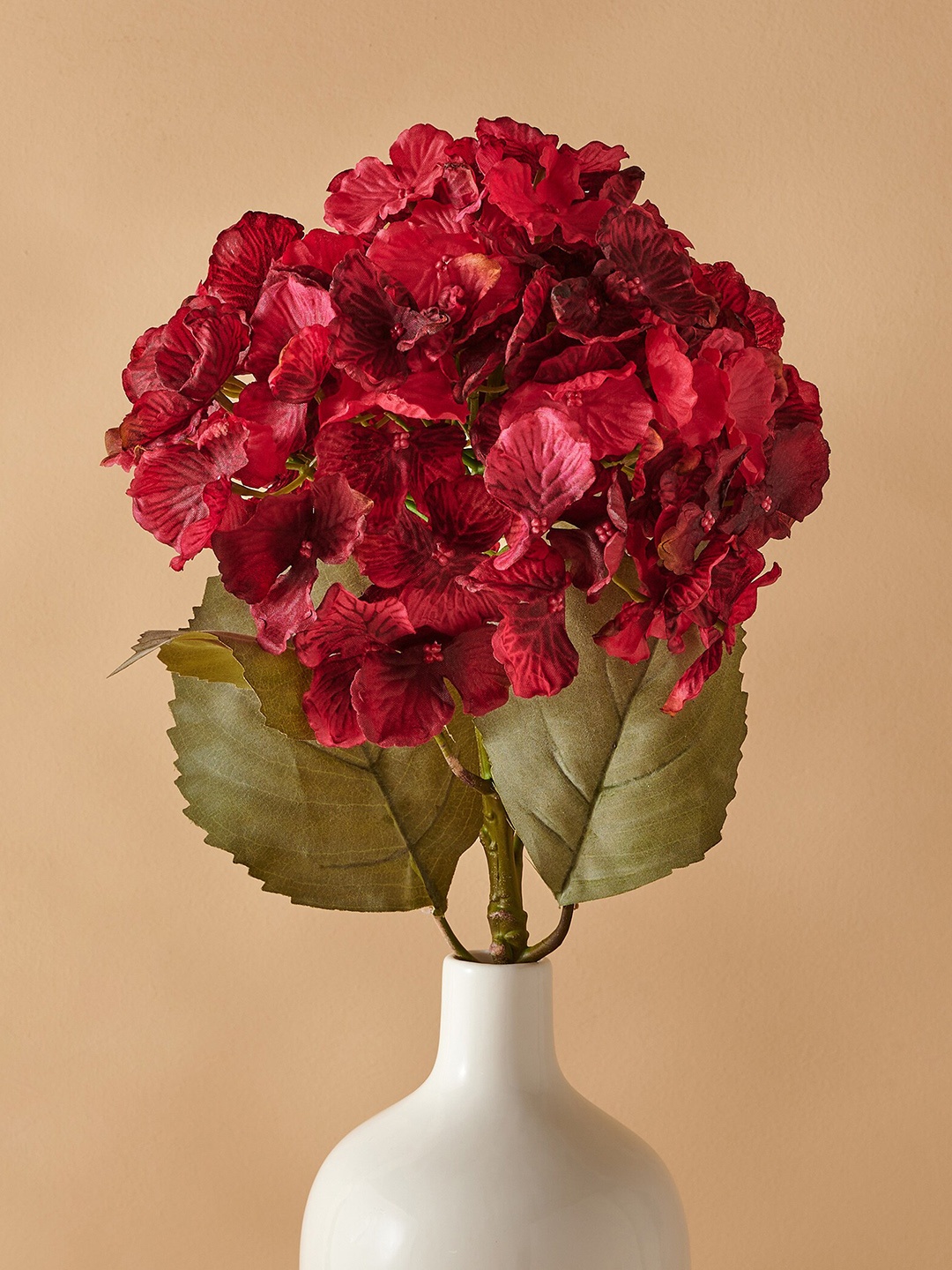 

Home Centre Red Artificial Hydrangea Flowers