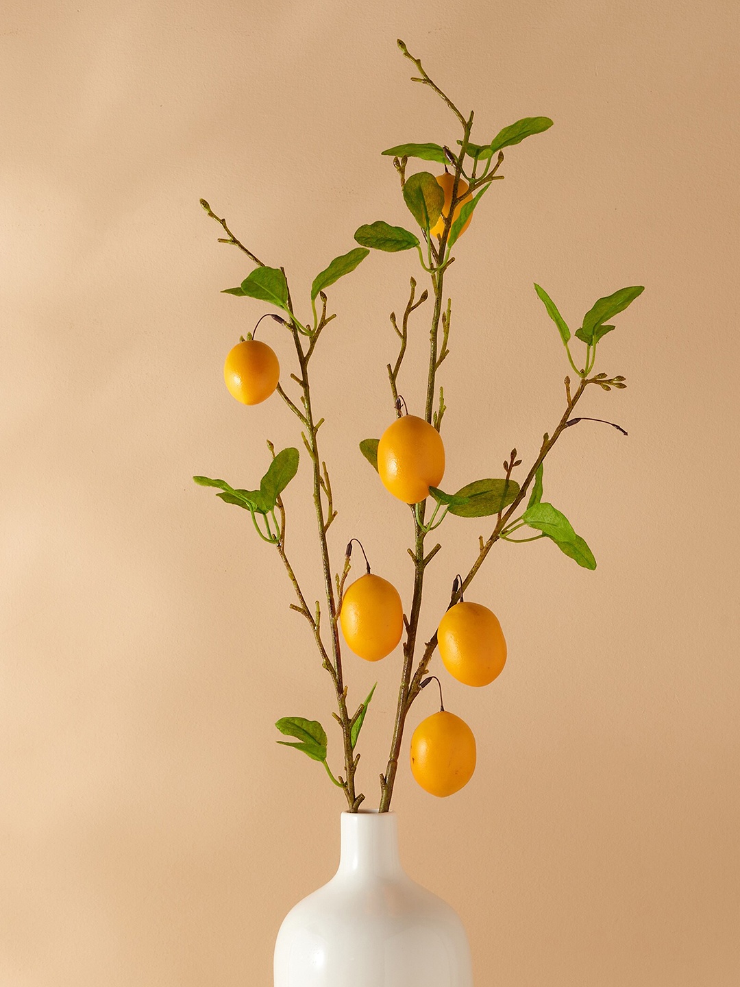 

Home Centre Botanical Yellow & Green Artificial Lemon Stick