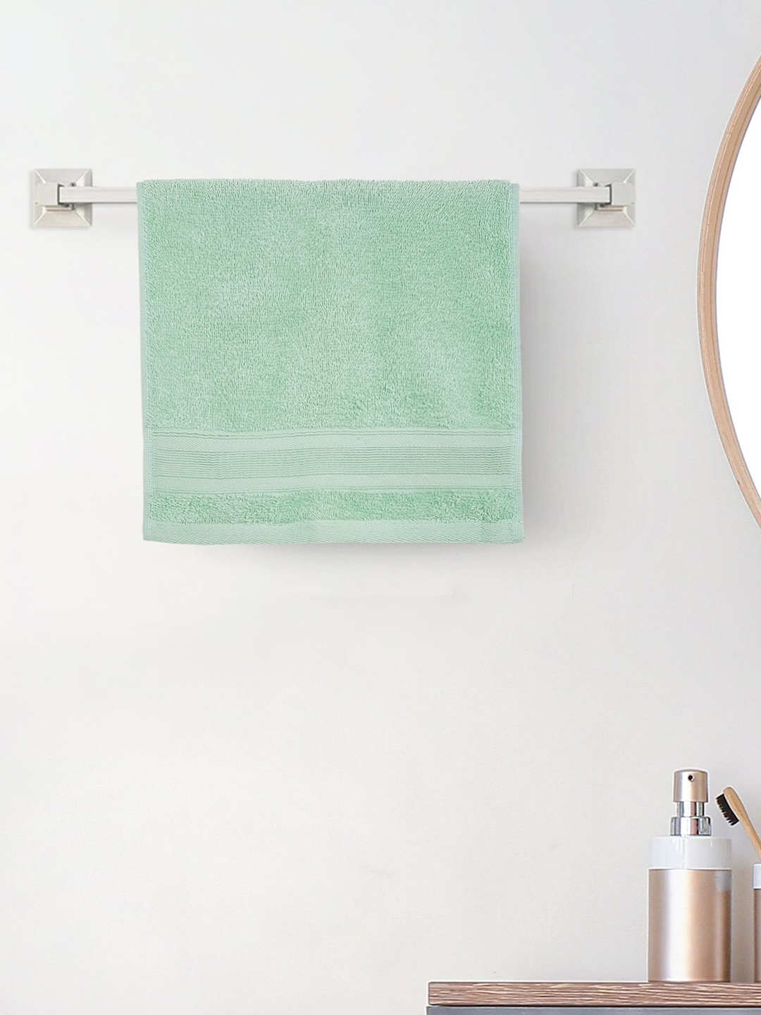 

Home Centre Green Refresh Essence Cotton Face Towel