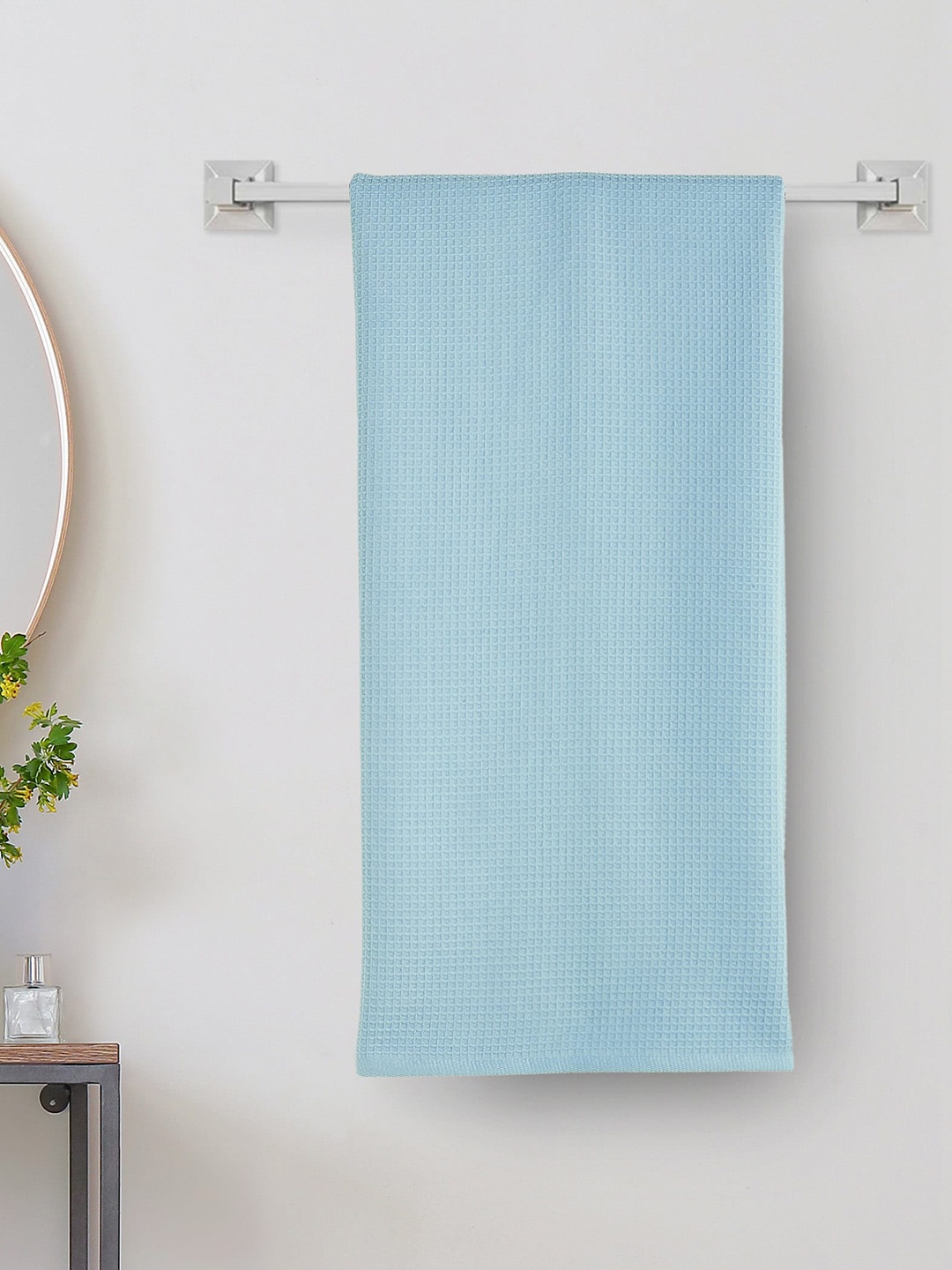 

Home Centre Nova Santorini Blue 500 GSM Cotton Bath Towel