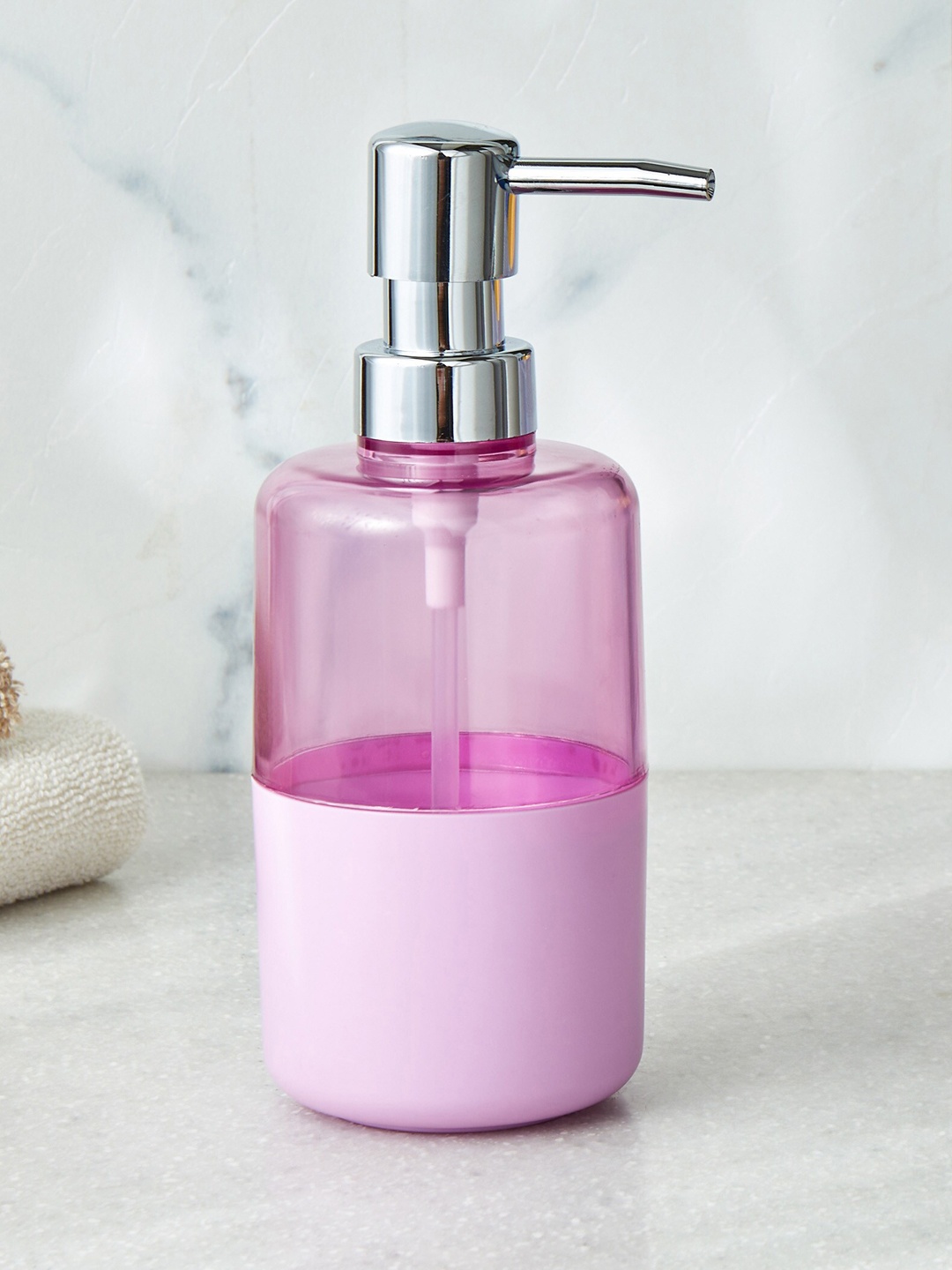 

Home Centre Grafton Purple Plastic Soap Dispenser
