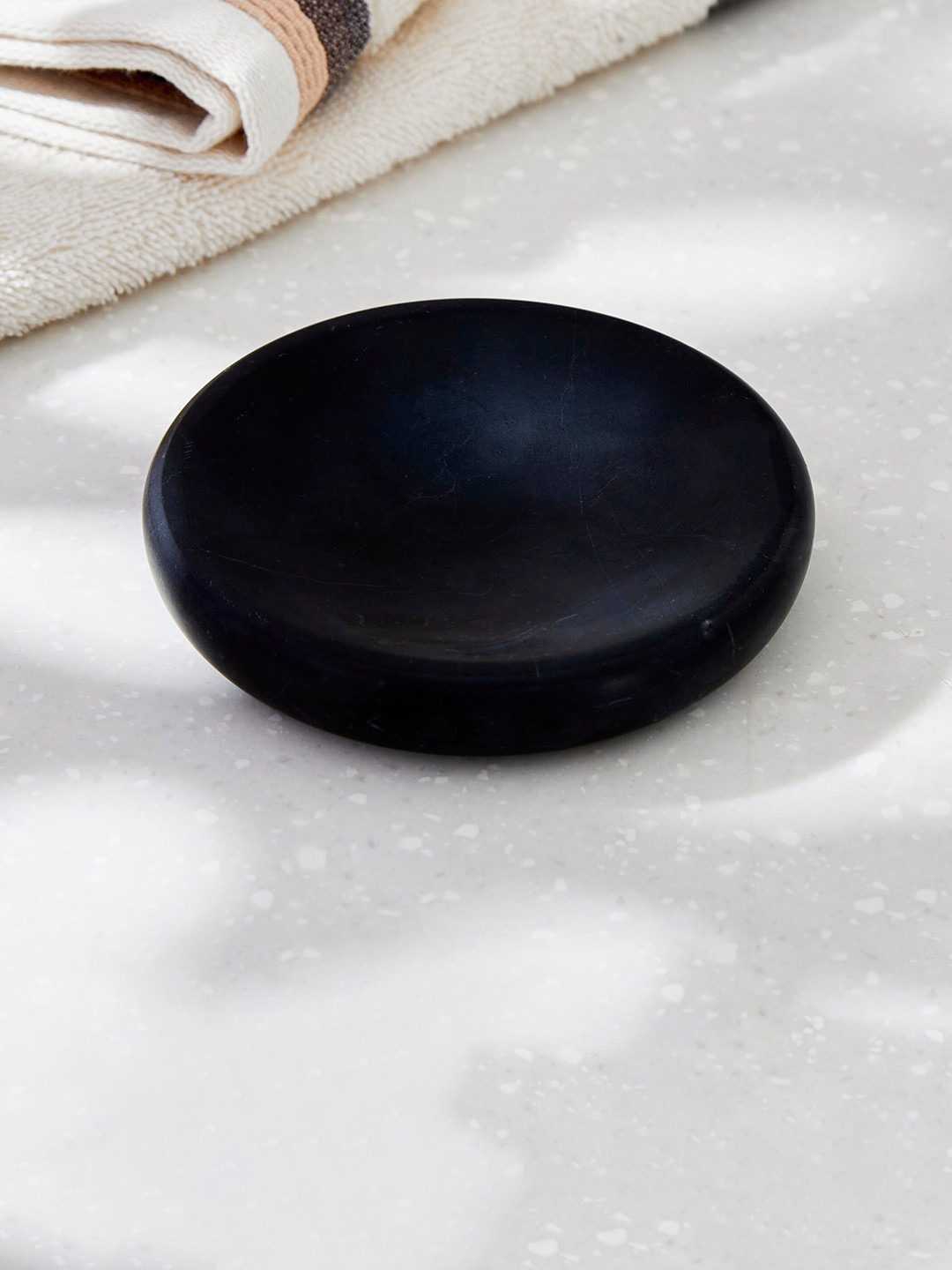 

Home Centre Refresh Essence Grey Polyresin Soap Dish