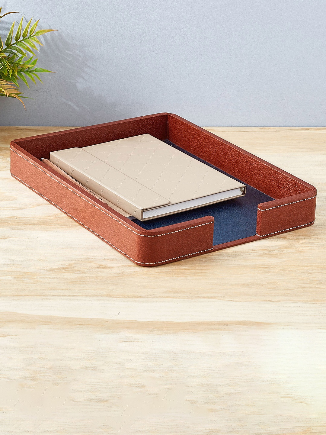 

Home Centre Brown A4 Paper Tray Organiser
