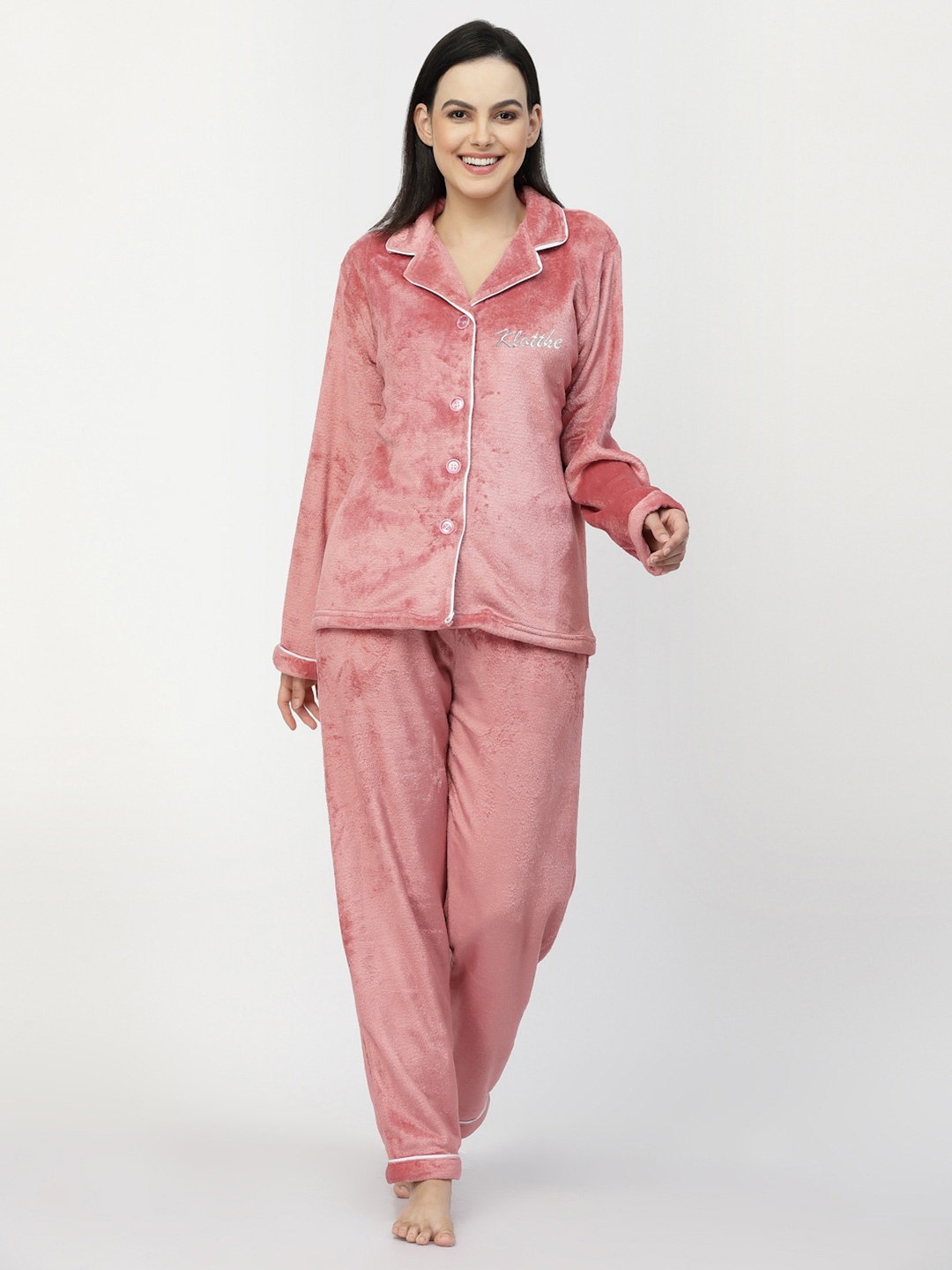 

KLOTTHE Woolen Shirt With Trousers, Rust