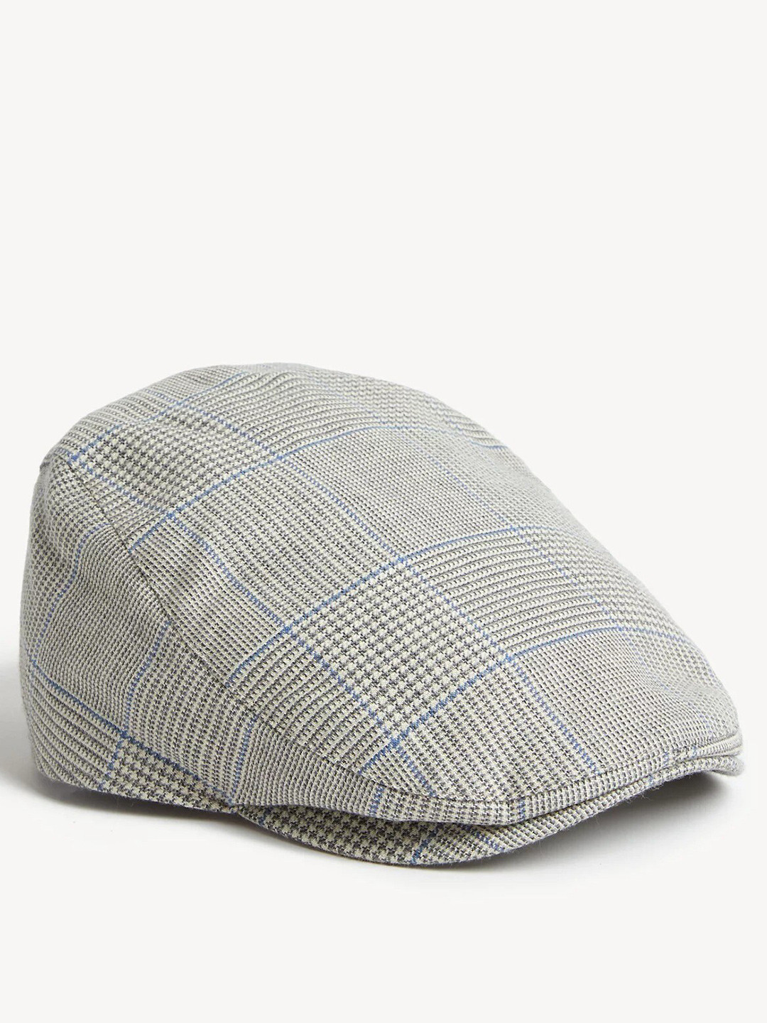 

Marks & Spencer Men Linen Ascot Cap, Grey