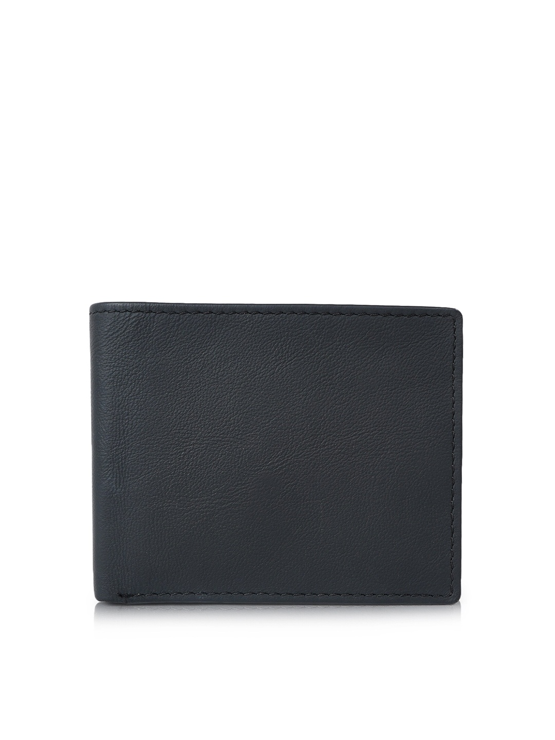 

CIMONI Men Leather Two Fold Slim Wallet, Black