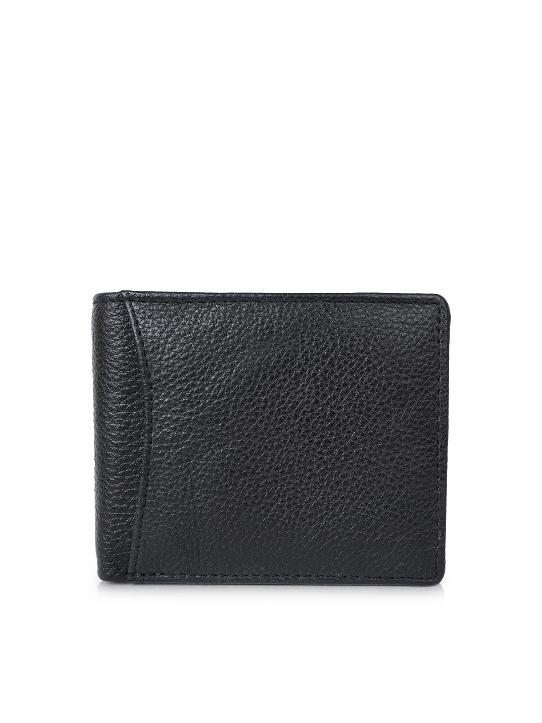 

CIMONI Men Leather Two Fold Slim Wallet, Black