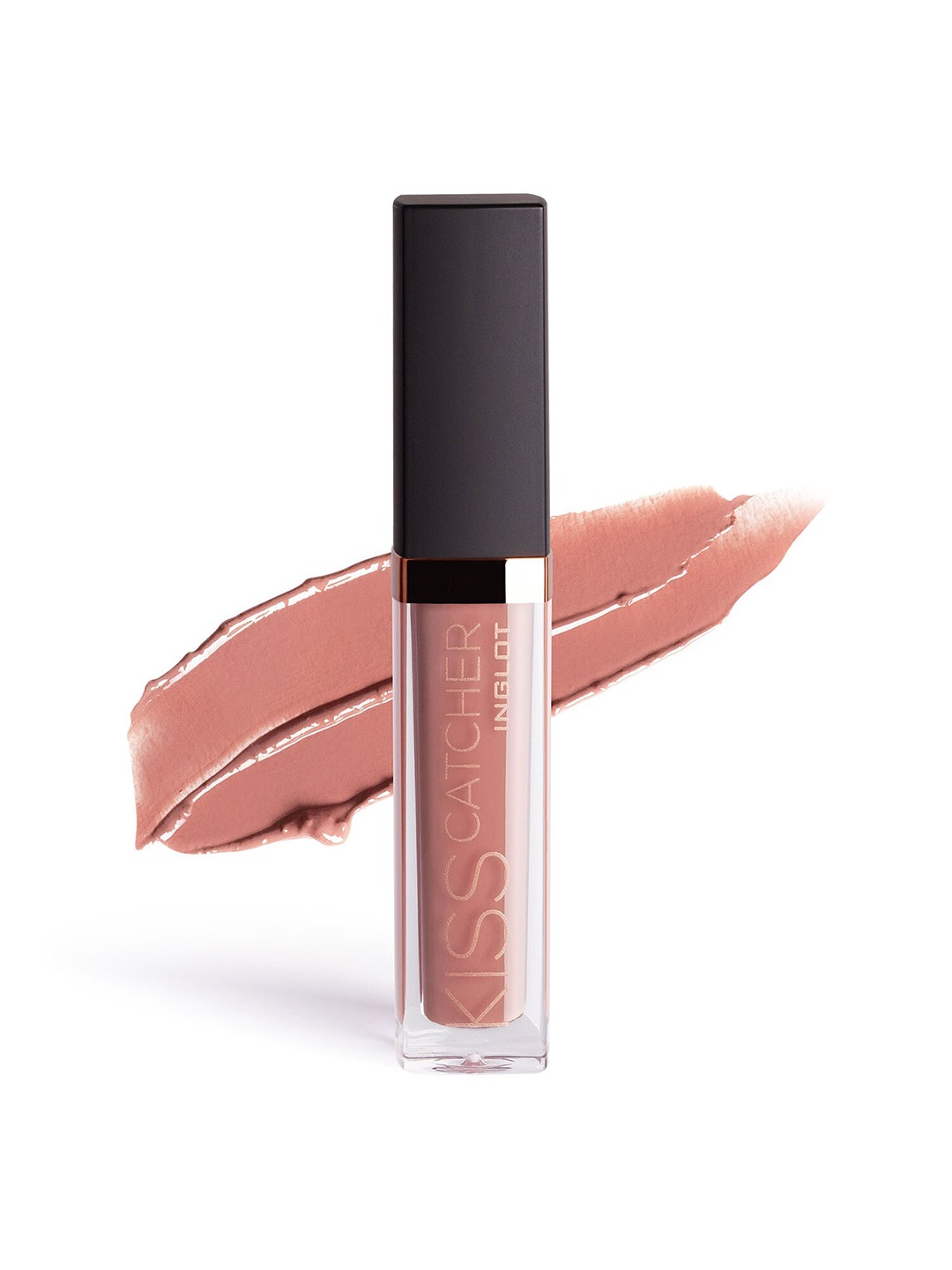 

INGLOT Kiss Catcher Long Lasting Creamy Liquid LipStick - Mellow Late 01-5.5ml, Nude
