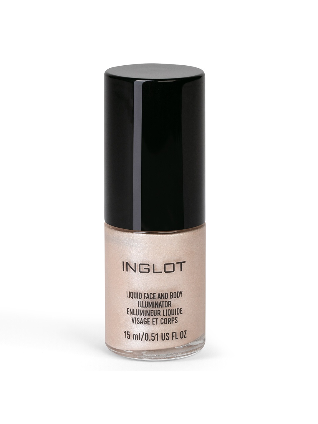 

INGLOT Shimmer Finish Liquid Face & Body Illuminator 15ml - Shade 70, Gold
